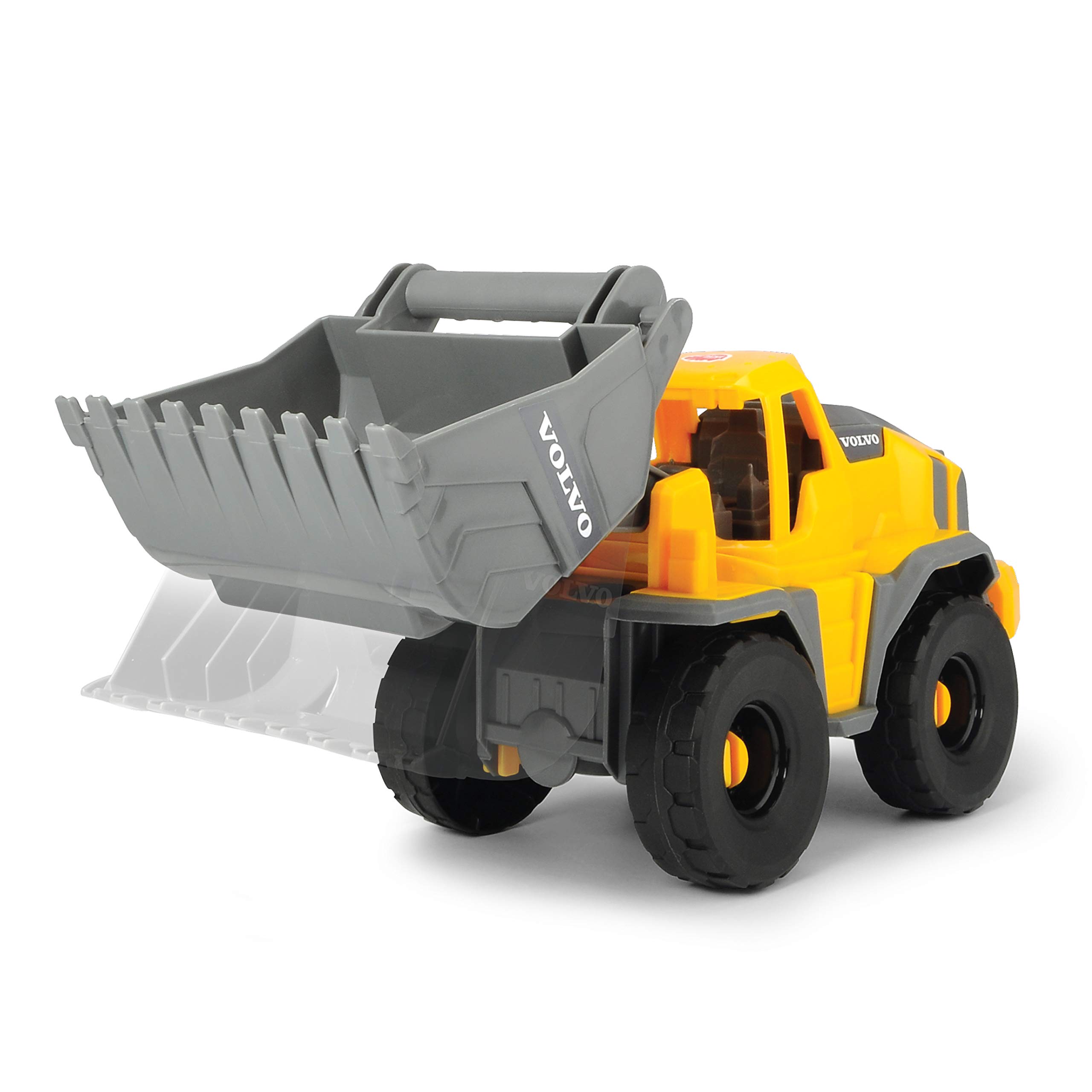 DICKIE TOYS 10 Inch Construction Truck 3 Pack - Excavator, Dump Truck & Cement Mixer Toy Set for Kids (203725007) | Pretend Play, Sandbox Fun & Construction Role Play
