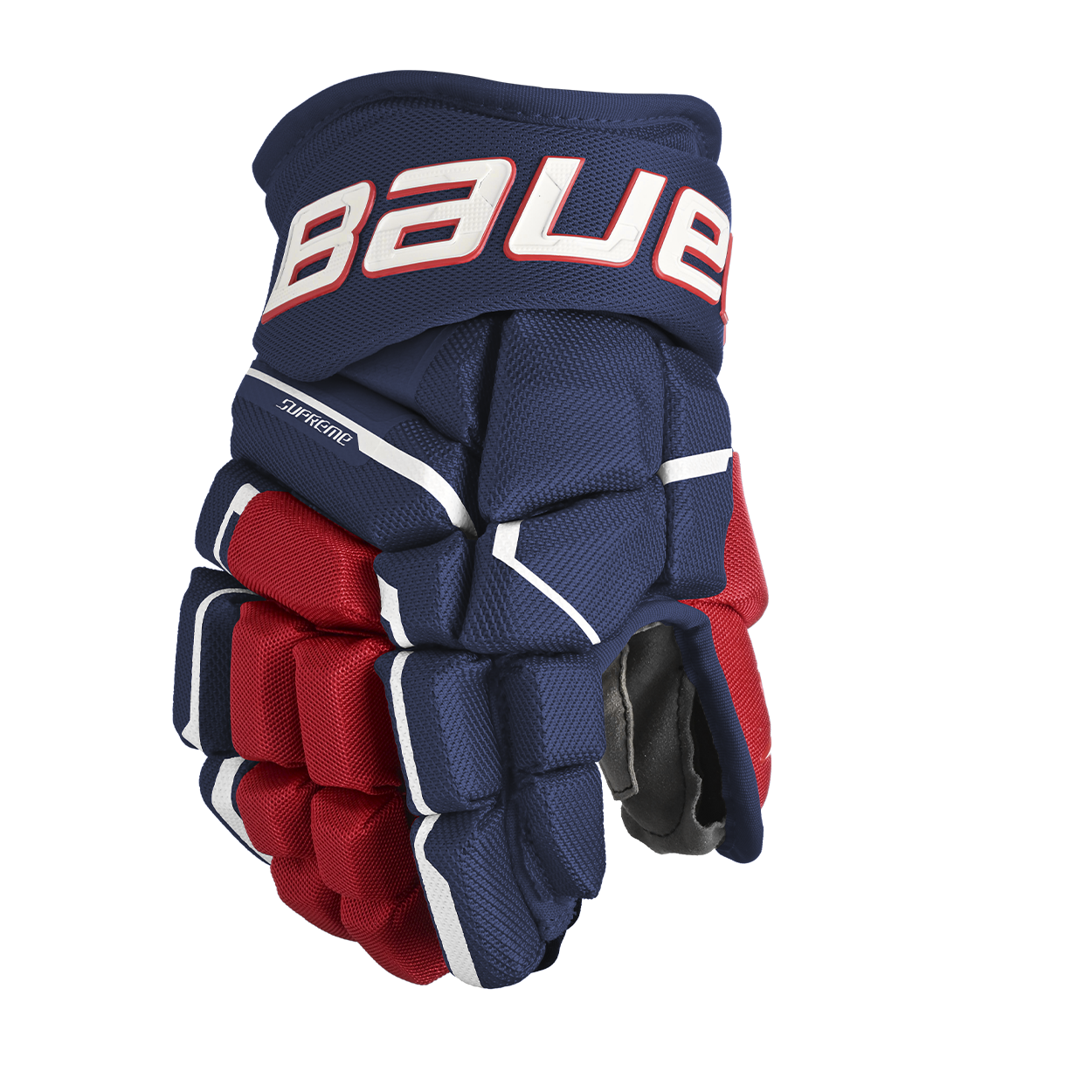 Bauer Supreme Mach Junior Hockey Gloves - Youth Ice Hockey Gloves for Performance & Protection - Perfect for Games, Practices & Training