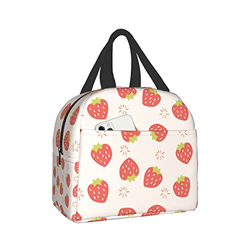 Cute Pink Strawberries