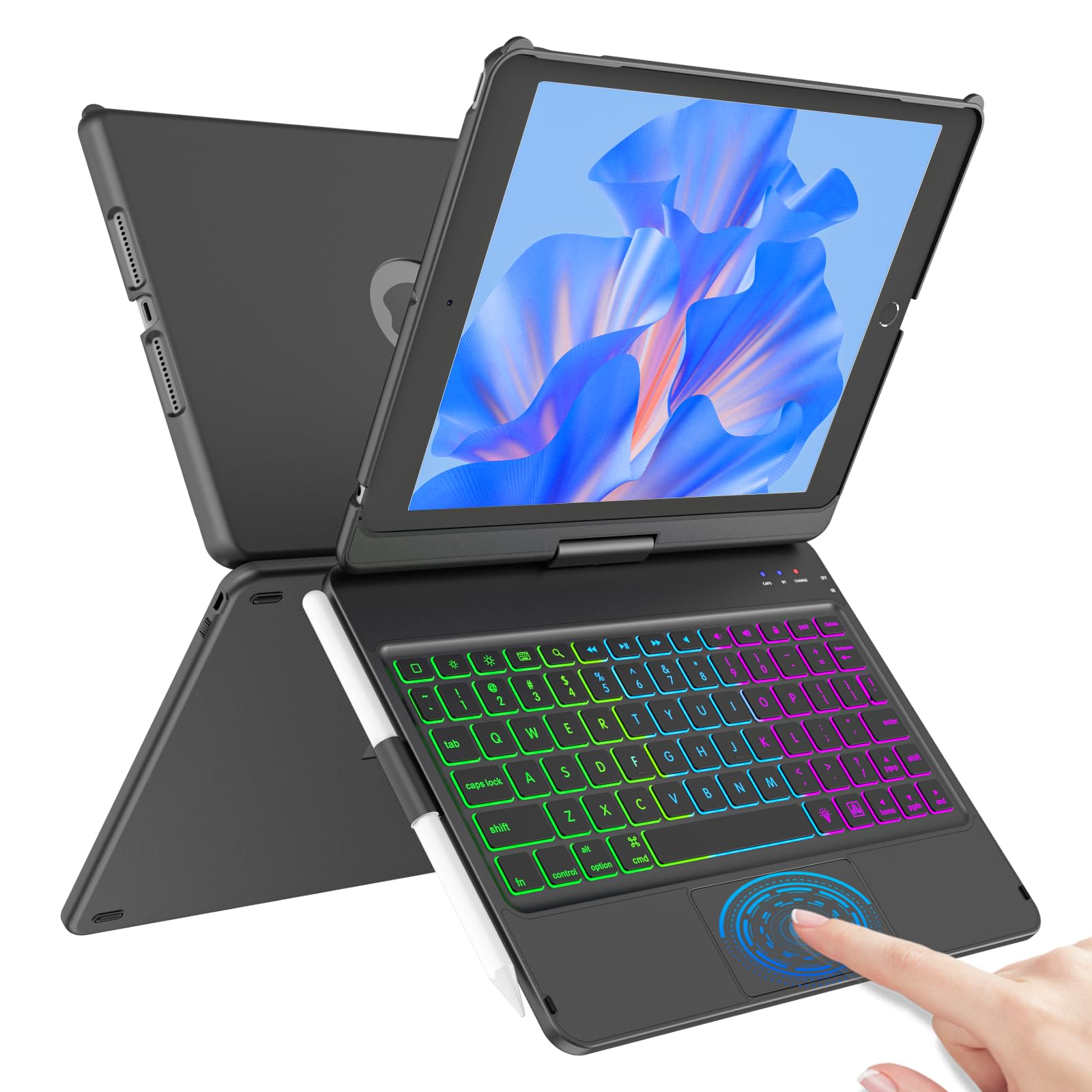 COO Backlit Bluetooth Keyboard Case for iPad 10.2