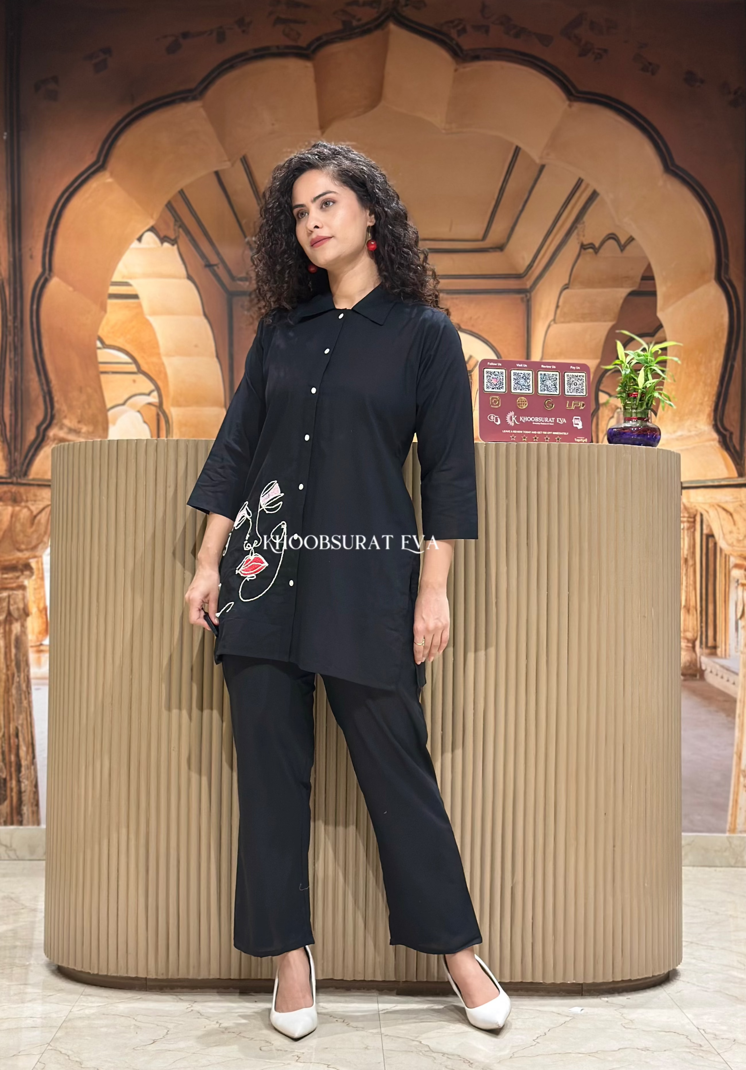 Stylish Black Birthday Outfit Set for Women - Perfect for Parties, Celebrations & Special Occasions