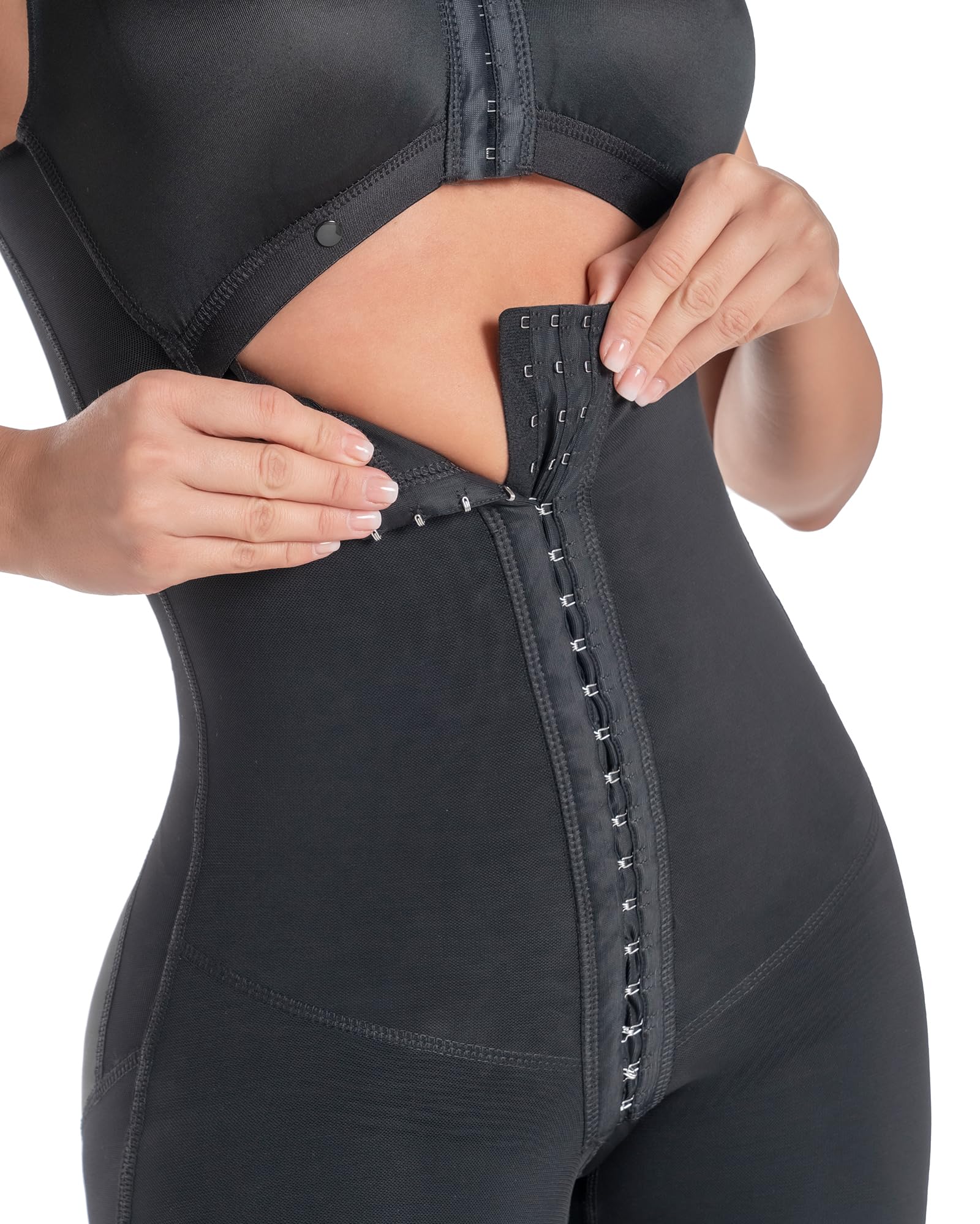 D'PRADA DELIÉ High Compression Shapewear for Women - Tummy Control Colombian Faja Girdle | Slimming Waist Trainer for Postpartum, Workout & Everyday Wear
