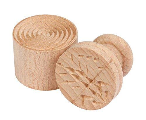Handmade Wheat Corzetti Pasta Stamp - Traditional Italian Pasta Press for Ravioli, Tortellini & Fresh Pasta Making - Perfect for Home Chefs & Italian Cuisine Lovers