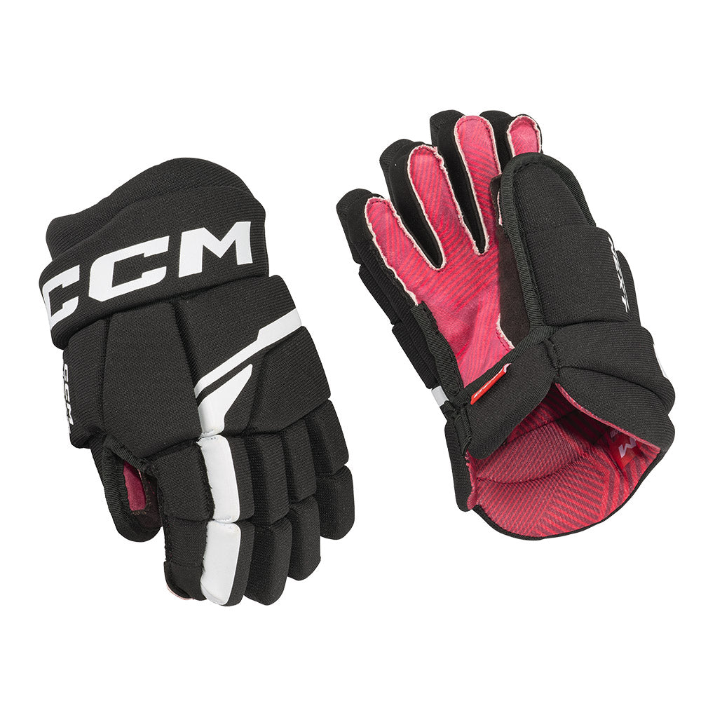CCM Next Youth Ice Hockey Gloves - Protective & Flexible for Young Players - Perfect for Practice, Games & Training Sessions