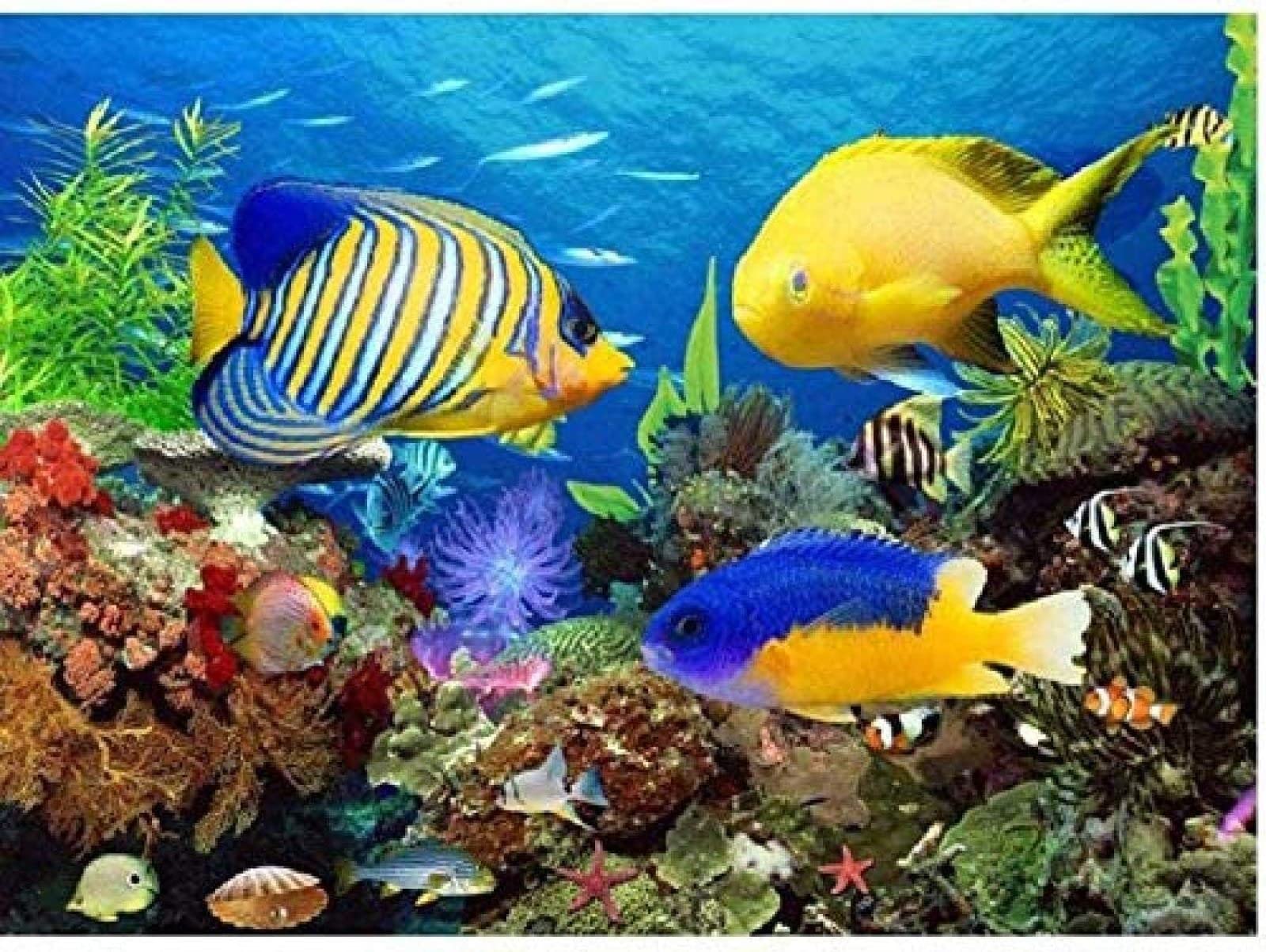 1000-Piece Jigsaw Puzzle for Adults - Underwater World Theme, DIY Family Entertainment, 4D Educational Puzzle | Perfect for Stress Relief, Family Game Night & Home Decor