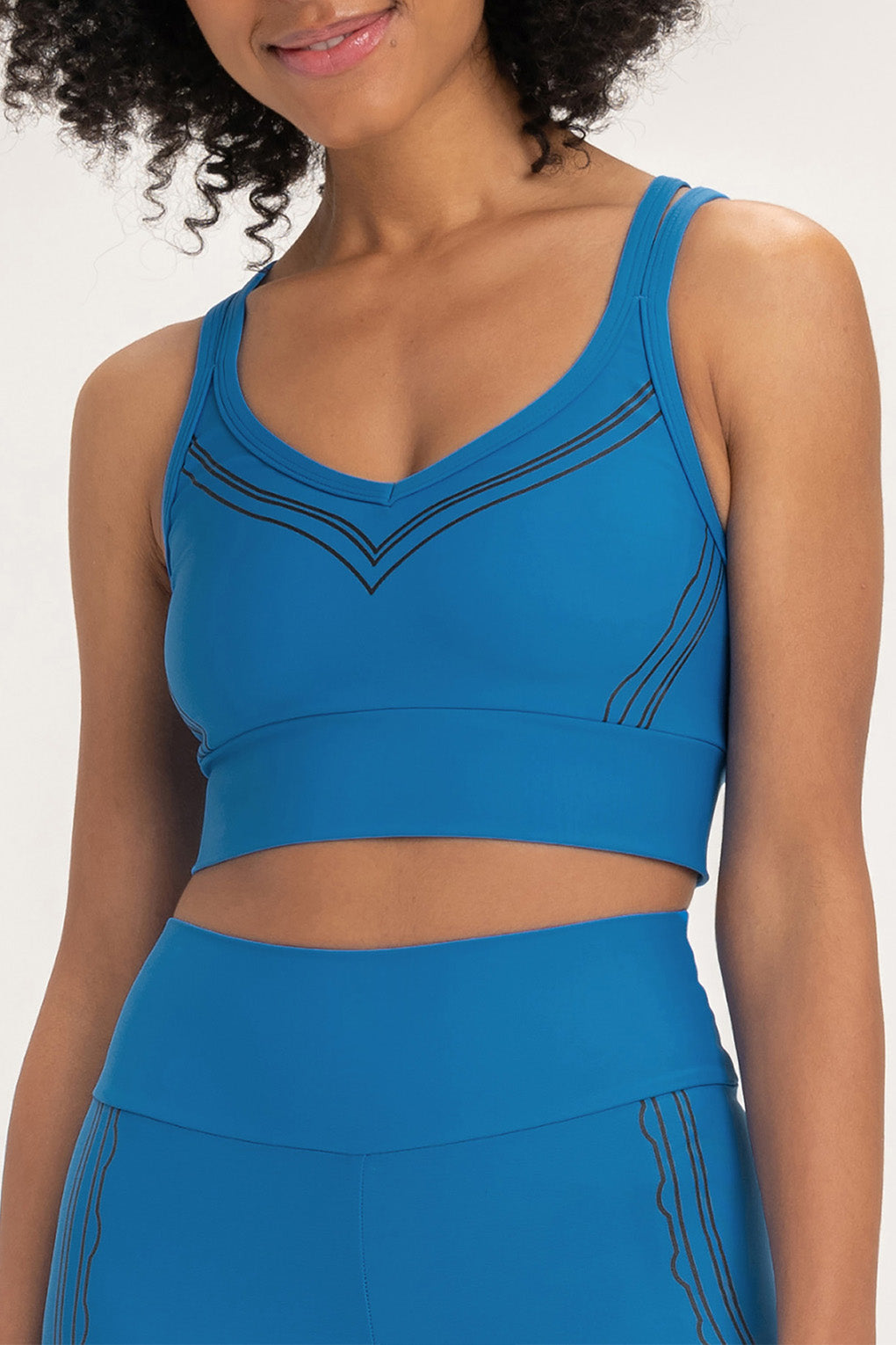 High Support String Sports Bra for Women - Breathable Workout Top for Running, Yoga & Gym - Comfortable & Stylish Activewear