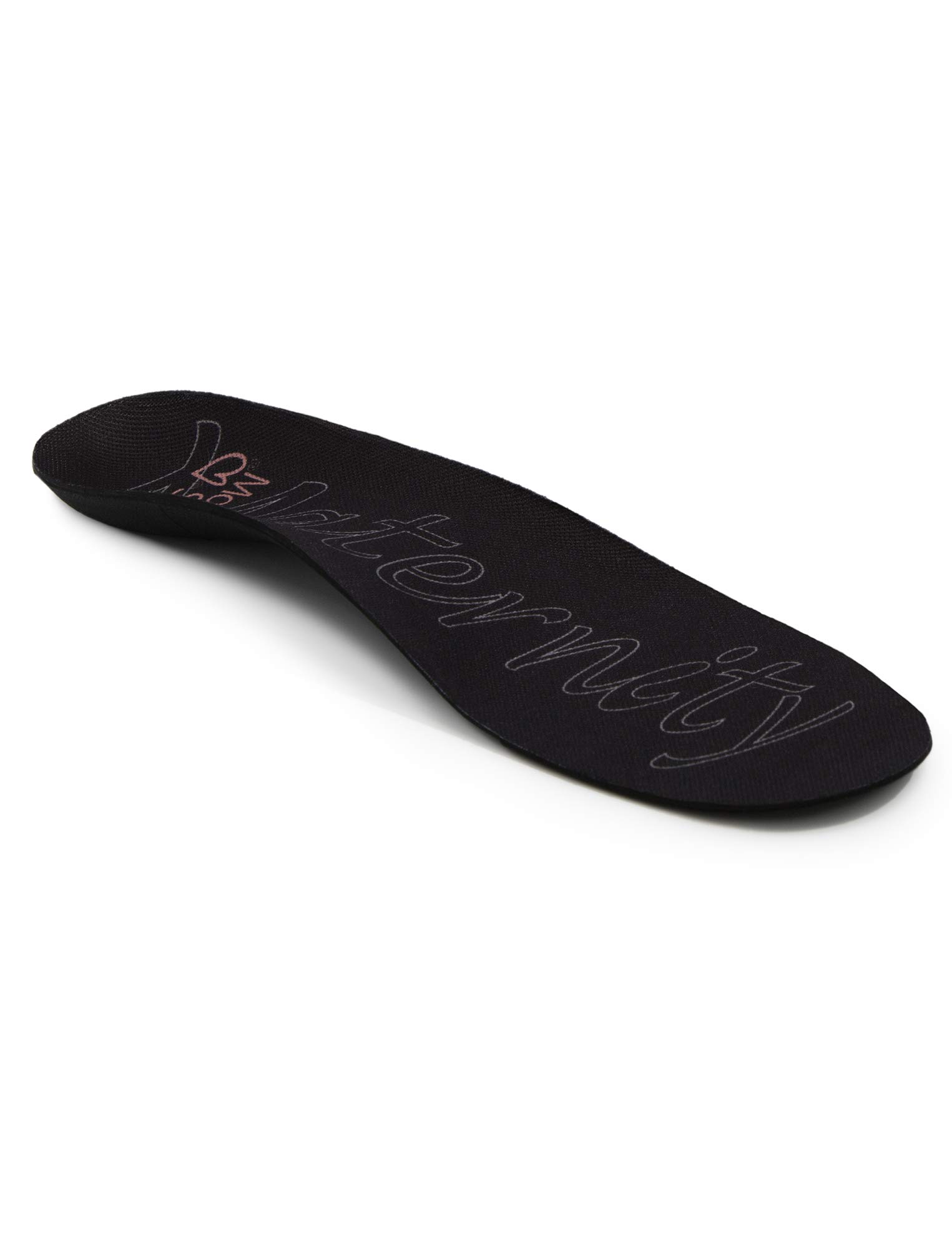 Ultra-Thin Pain Relief Insoles for Women - Comfortable Cushioning for Flats & Shoes | Black, Size 6.5-7 | Perfect for Work, Walking & Everyday Comfort