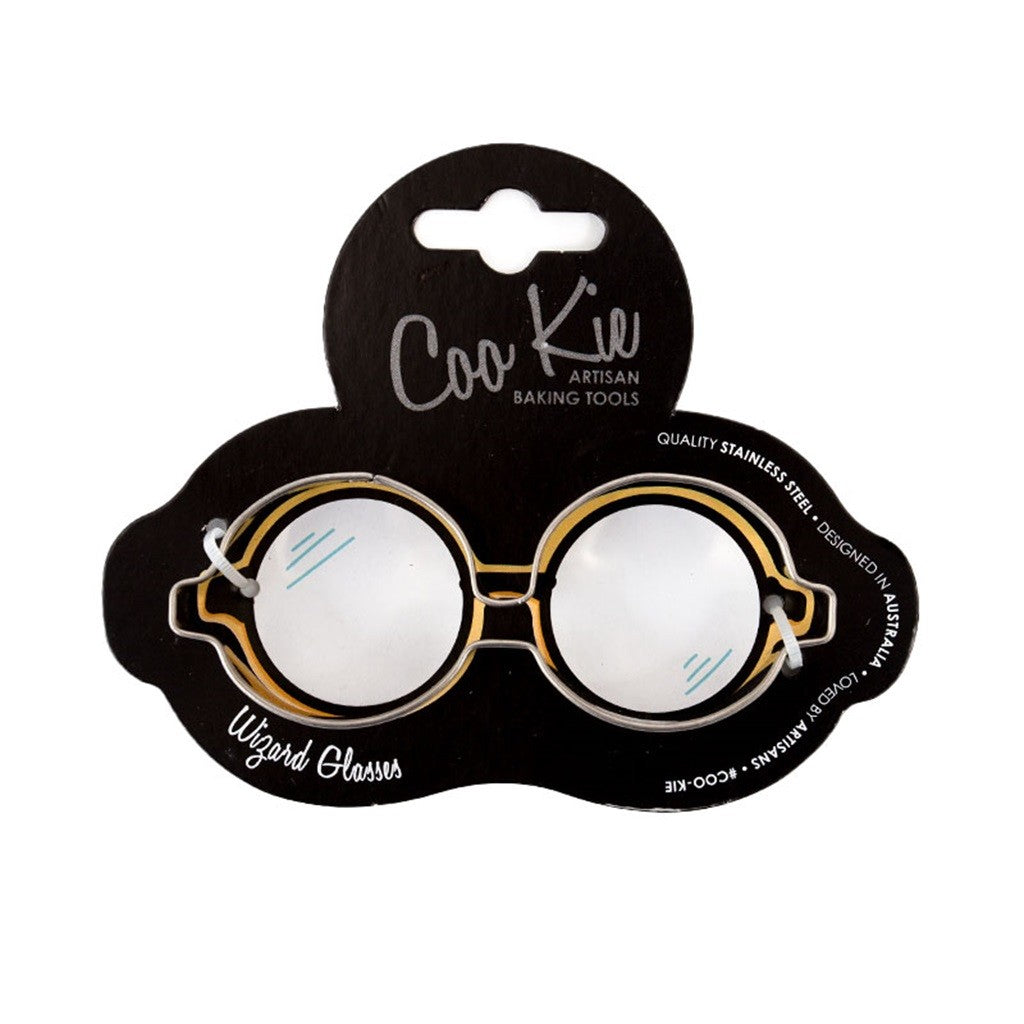 Wizard Glasses Cookie Cutter Set - Fun & Durable Baking Tools for Harry Potter Themed Cookies, Cakes & Party Treats - Perfect for Halloween, Birthday Parties & Baking Enthusiasts