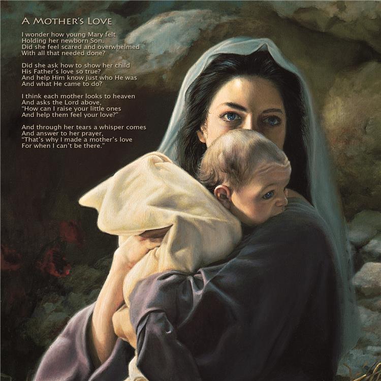Be It Unto Me Religious Painting by Liz Lemon Swindle - Inspirational Christian Art for Home, Church & Office Decor