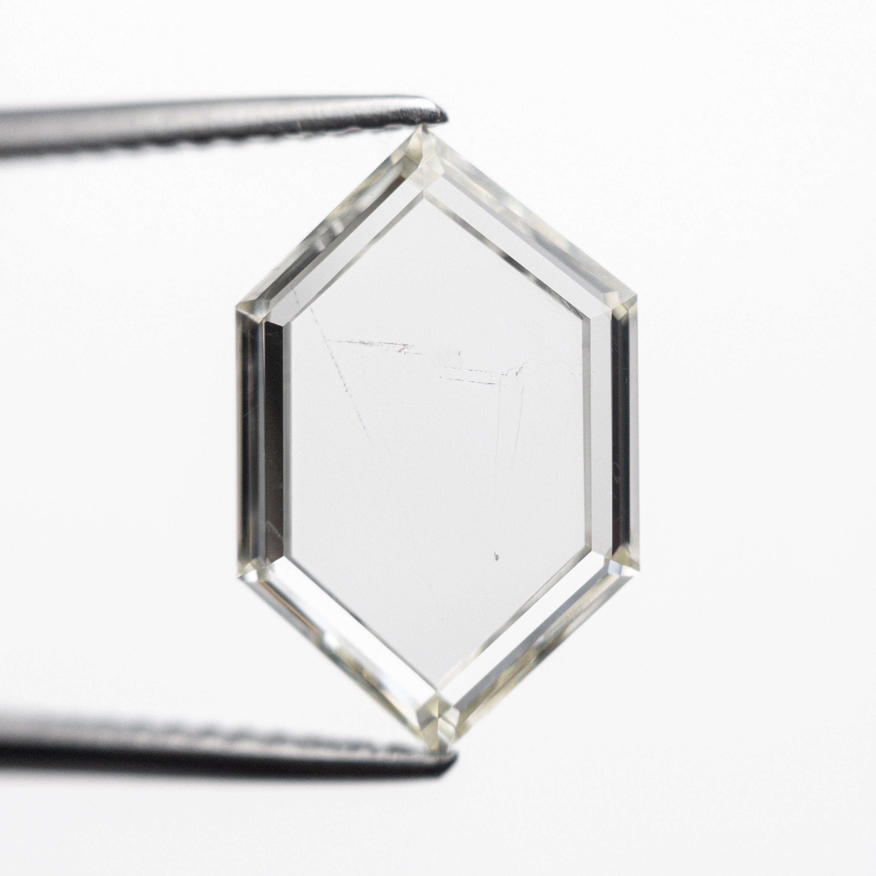 2.37ct Hexagon Portrait Cut Loose Diamond - 13.28x8.43x2.07mm SI2 Clarity for Jewelry Making & Engagement Rings (21688-01)
