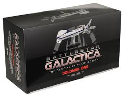Battle Star Galactica Colonial One Official Starship Model - Collectible Sci-Fi Spaceship Replica for Display & Decor | Perfect for Fans, Collectors & Home Theater Decorations