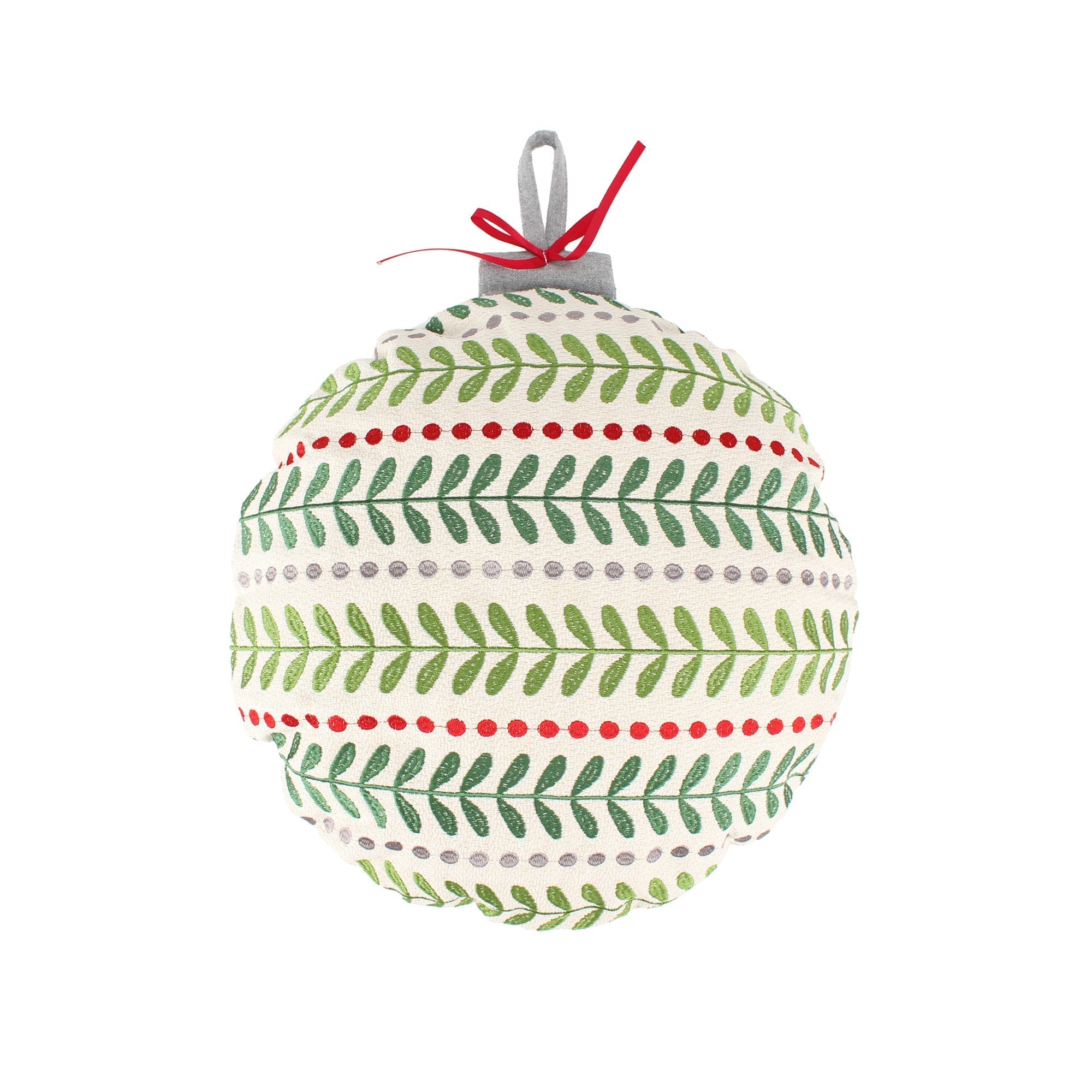 Meowy Christmas Cat Ornament Pillow - Festive Holiday Decor for Tree, Home & Gifts