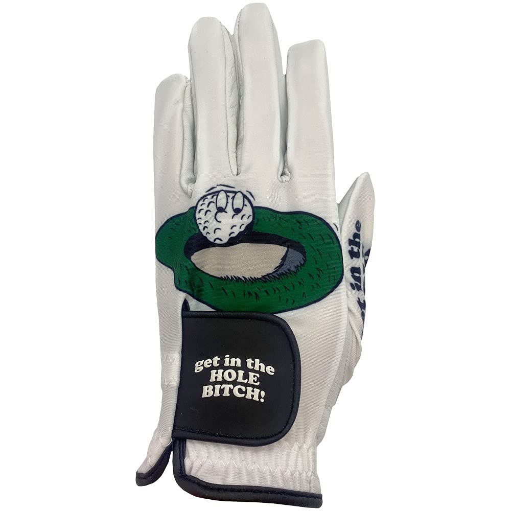 Premium Men's Golf Gloves - Comfortable & Durable Funny Golf Gloves for Training & Competition | Perfect Golf Gift for Men, Dad, Husband | Ideal for Driving Range, Course Play & Golf Tournaments