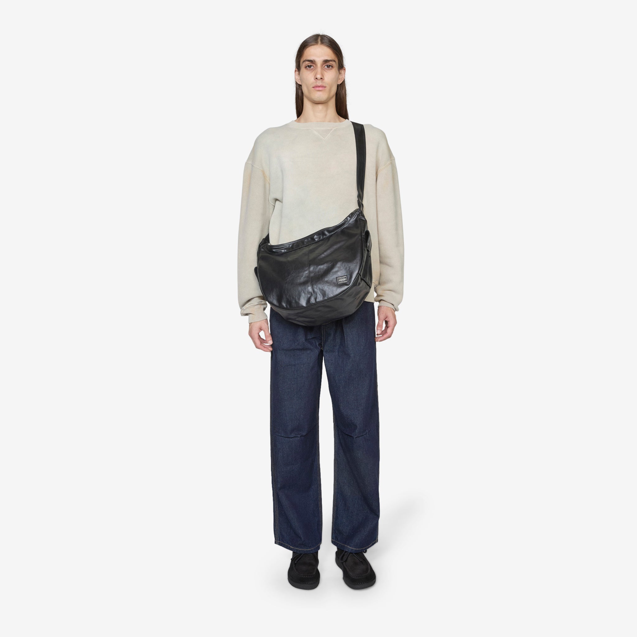 Stylish Black Crossbody Shoulder Bag for Women - Lightweight & Hands-Free - Perfect for Travel, Shopping & Everyday Use