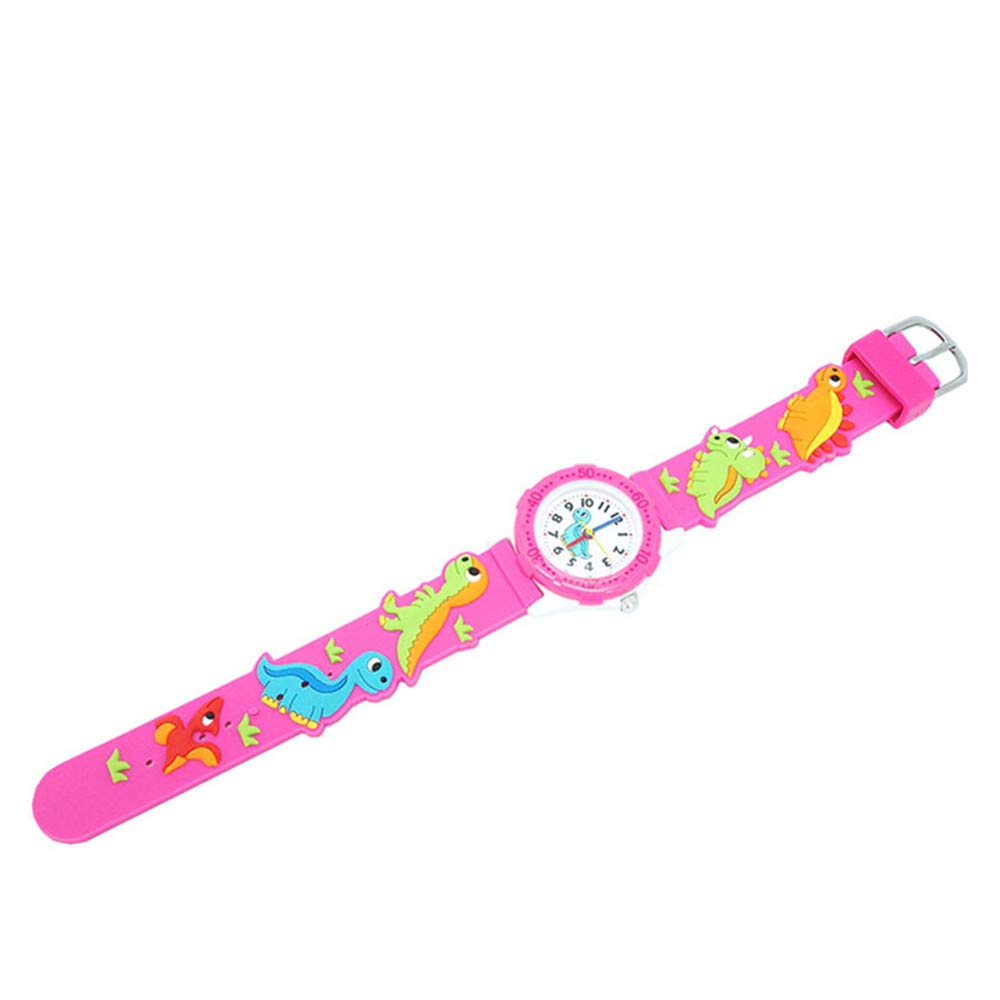 ELEOPTION Kids Analog Digital Watch for Girls and Boys - Waterproof 3D Cartoon Silicone Strap Watch with Cute Design - Perfect Birthday Gift for Toddlers | School, Playtime & Outdoor Activities
