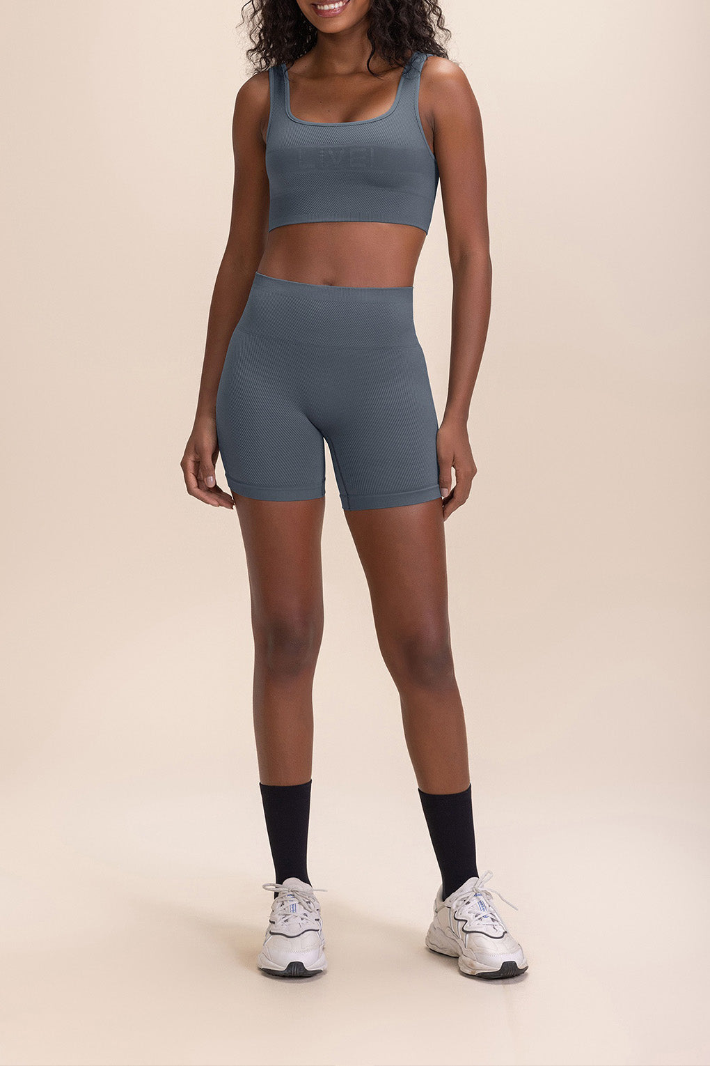 High Waist Seamless Yoga Shorts for Women - Breathable Workout Shorts for Running, Gym & Lounge - Comfortable Stretchy Activewear