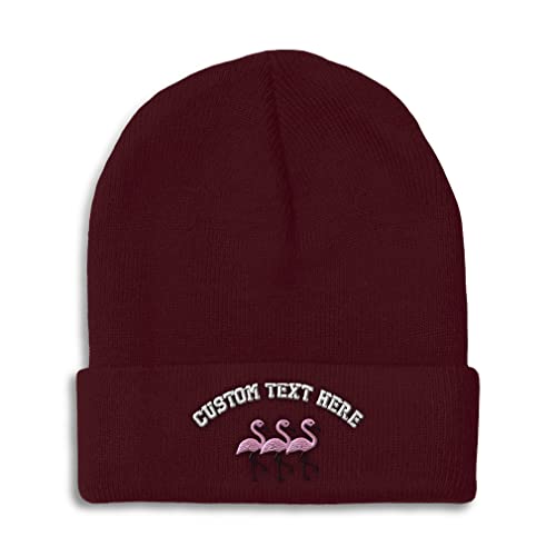 Burgundy Personalized Text Here