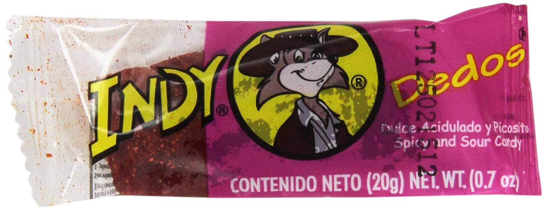 Spicy and Sour Mexican Candy - Indy Dedos Tamarind Sticks (8.4 oz, 12 Count) | Authentic Mexican Treat for Parties, Snacking & Gifts