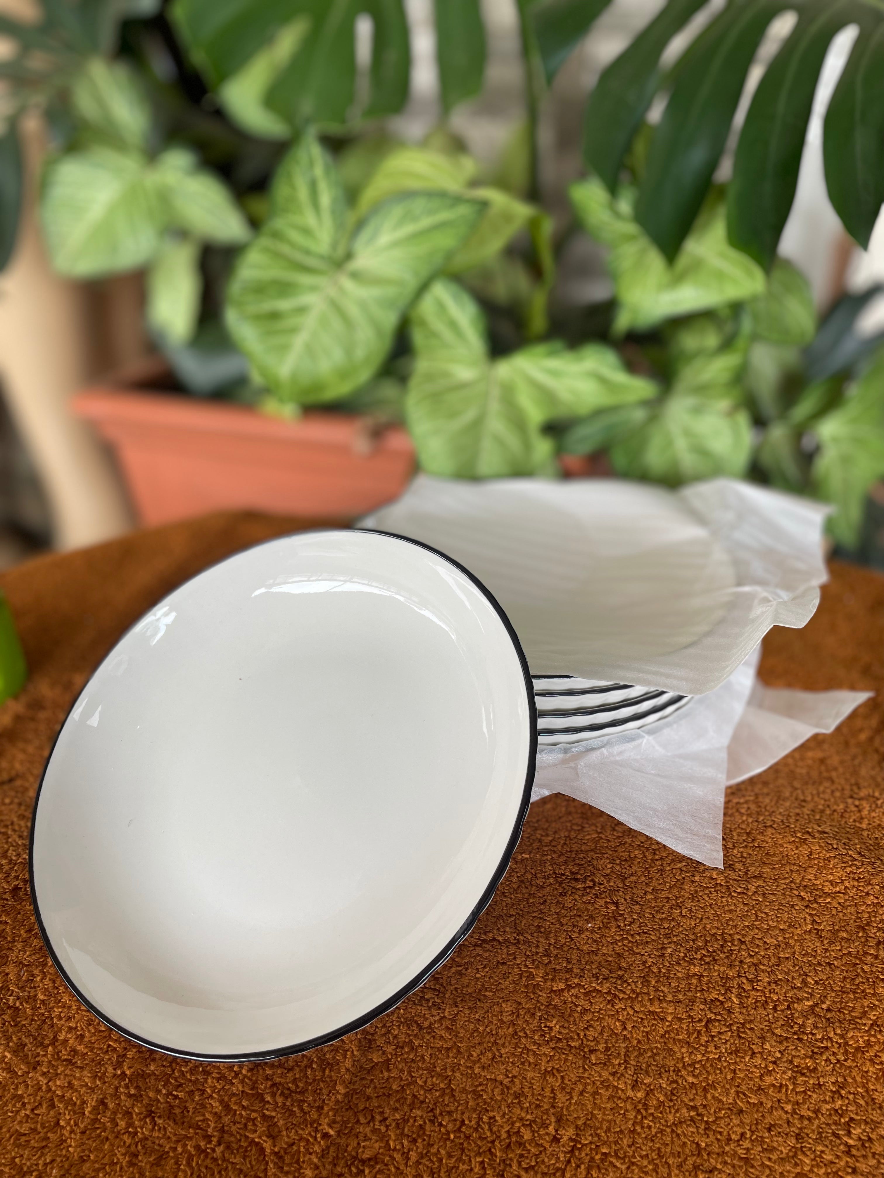 Stainless Steel Side Plates #001 - Durable & Stylish for Dining, Picnics, and Outdoor Events
