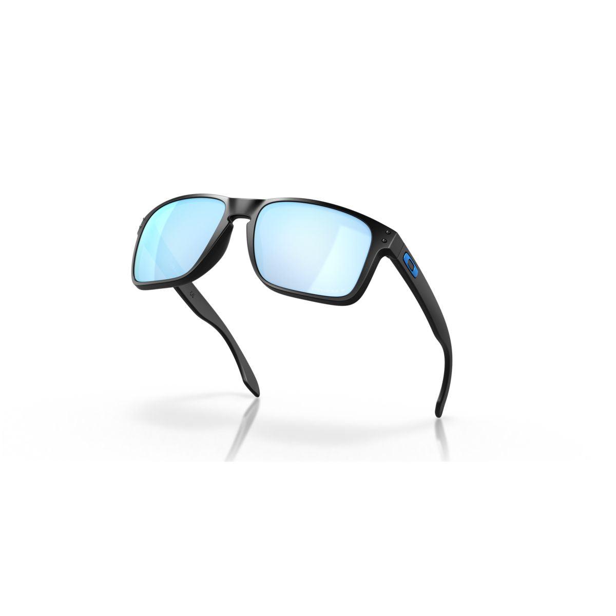 Oakley Holbrook XL Sunglasses Matte Black Frame with Prizm Deep Water Polarized Lenses - 0OO9417 941725 - Perfect for Outdoor Sports, Driving & Beach Activities
