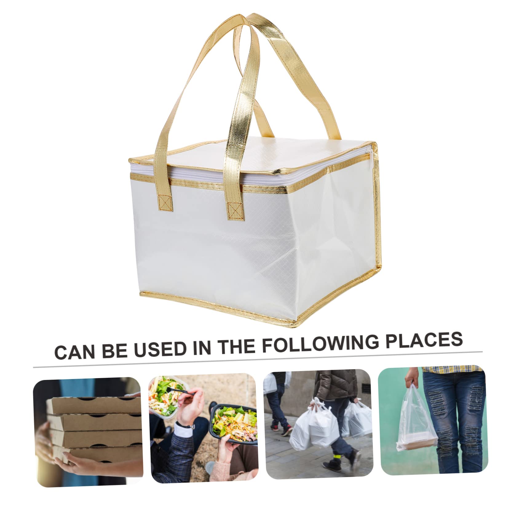 Premium Insulated Food Storage Bag for Seafood & Snacks - Leakproof, Portable Cooler Lunch Bag - Perfect for Picnics, Beach Trips & Outdoor Adventures