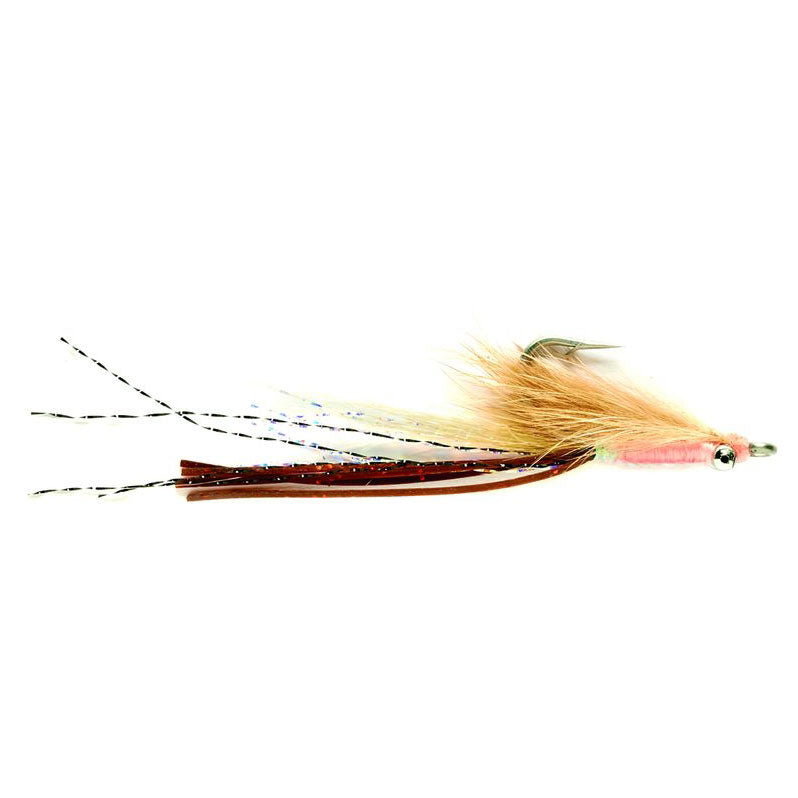 Fulling Mill Skinny Shrimp Fly - Premium Saltwater Fishing Lure for Trout, Redfish & Bass - Ideal for Inshore & Coastal Fishing Adventures