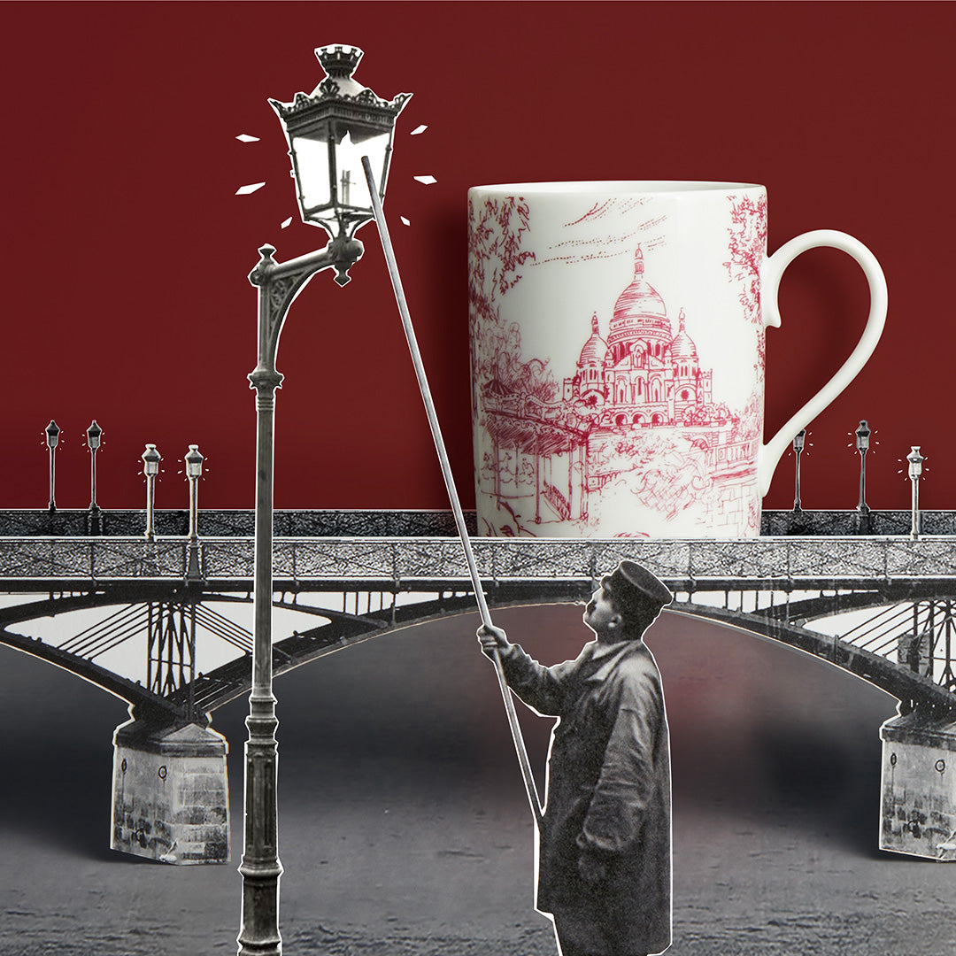 Tout Paris Mug - Elegant Prune Color Coffee Cup for Home & Office | Perfect for Tea, Coffee, and Hot Beverages
