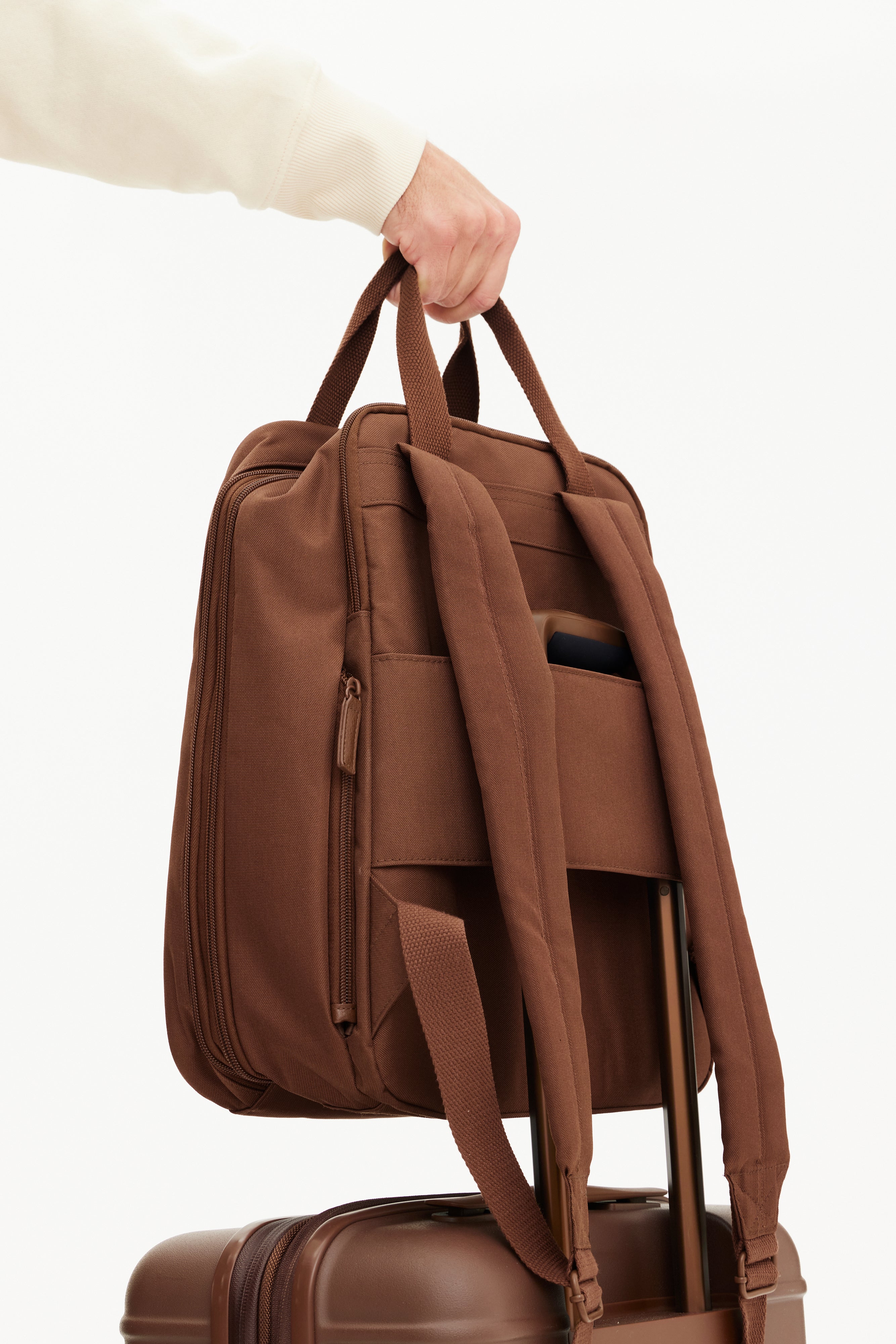Expandable Travel Backpack - Durable Maple Design for Hiking, Camping & Daily Commute | Lightweight & Water-Resistant