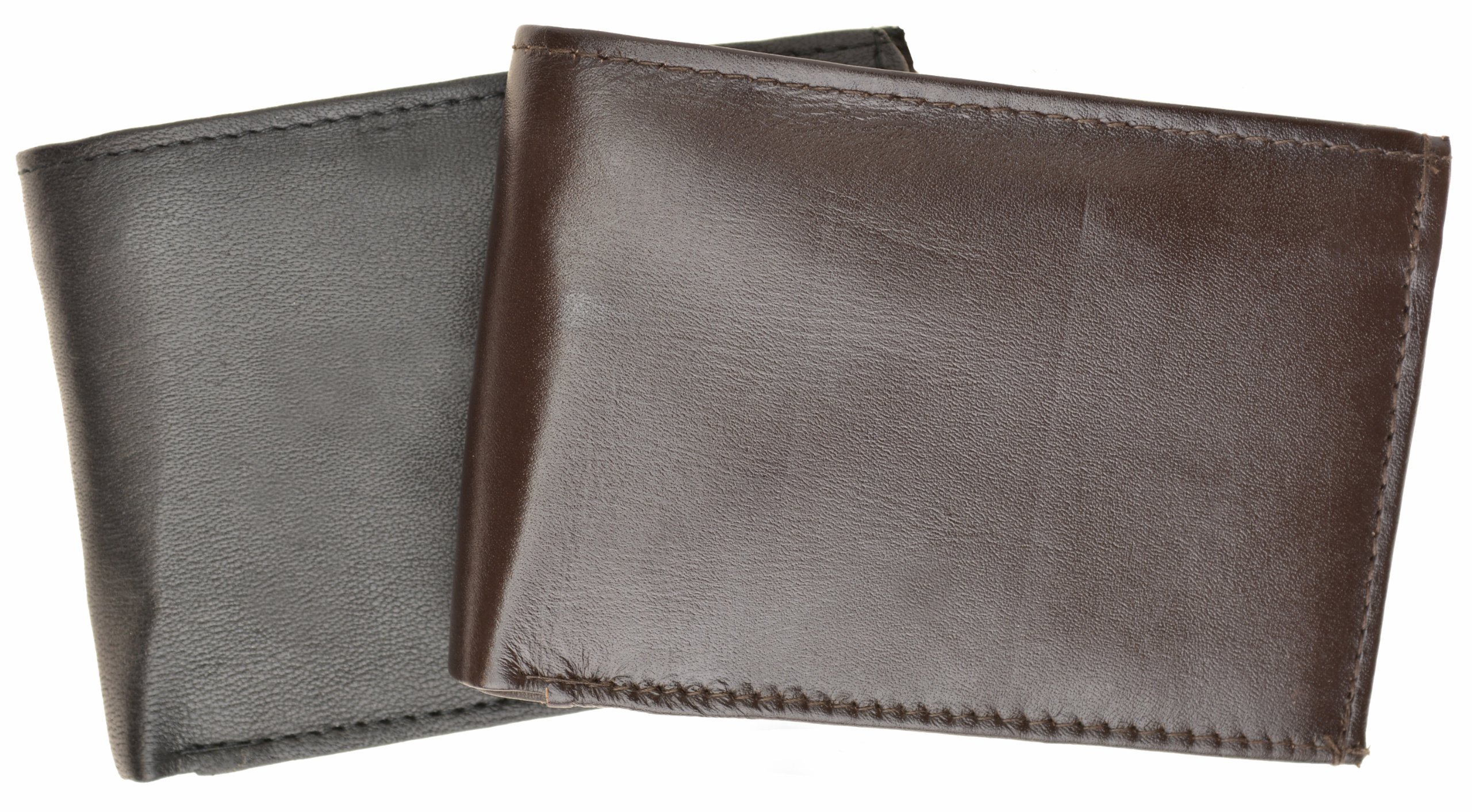Premium MARSHAL Genuine Leather Flap Wallet for Men - Slim RFID Blocking ID & Credit Card Holder - Perfect for Travel, Business, and Everyday Use