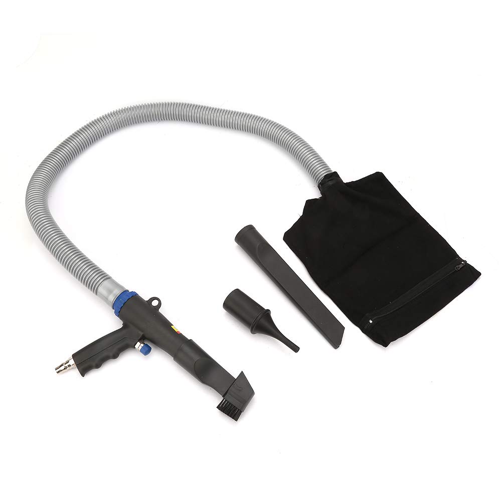 Hilitand Air Compressor Gun Kit - 100cm High Pressure Air Duster Blow Gun with 3 Nozzles (22cm/12cm/11cm) | Pneumatic Cleaning Tool for Workshop, Electronics, Car Detailing & DIY Projects