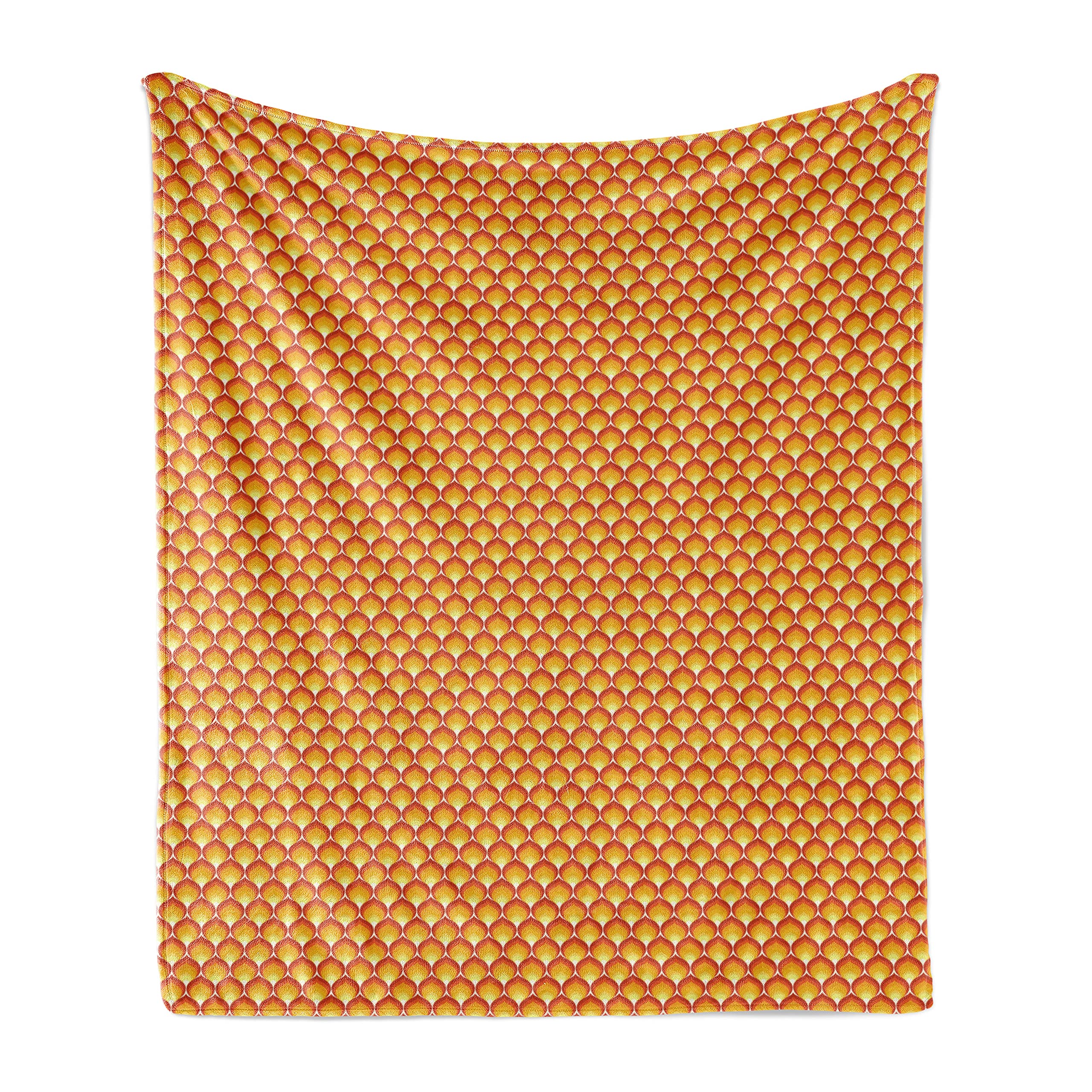 Ambesonne Abstract Flannel Fleece Throw Blanket - 60