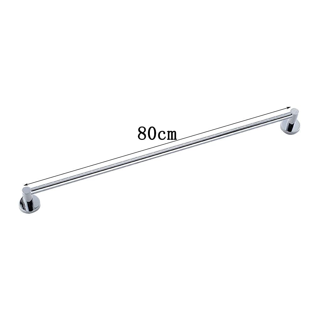 Stainless Steel Bathroom Towel Rack - 15.8 Inch Polished Towel Bar with Perforated Mounting (5 Sizes) - Perfect for Bathroom, Kitchen, Spa & Hotel Decor