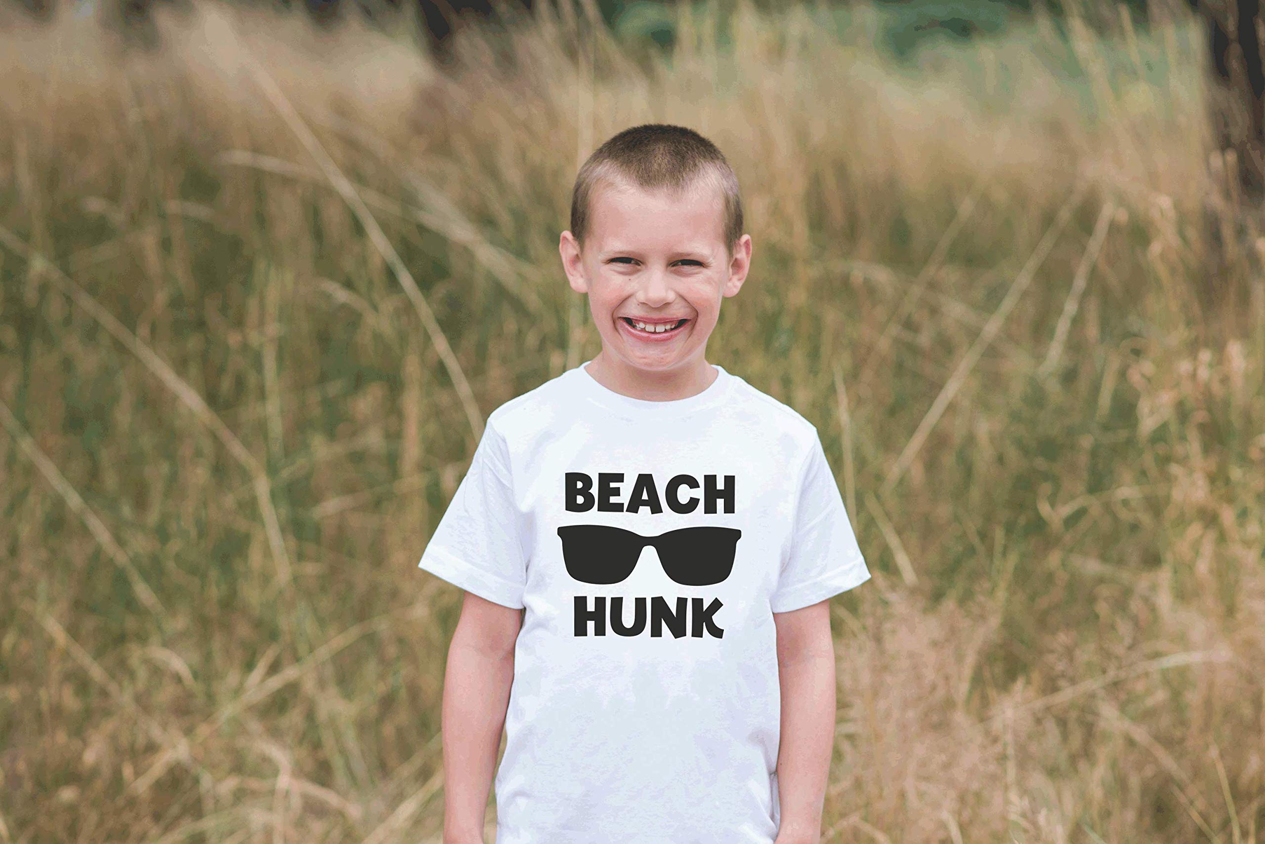 7 ate 9 Apparel Kids Summer Boys White T-Shirt - Soft Cotton Beachwear for Boys, Perfect for Vacation, Pool Party & Outdoor Activities