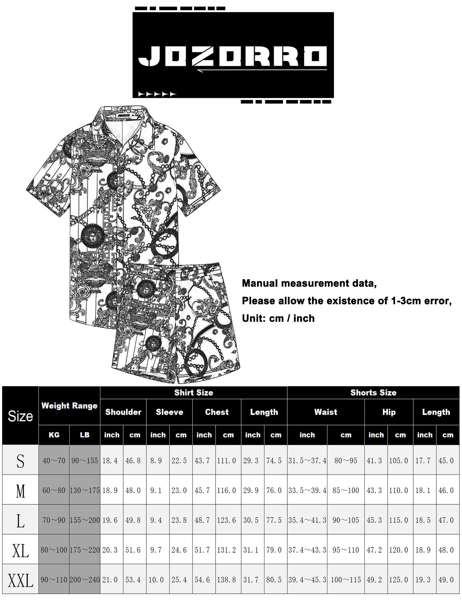Premium Men's Hawaiian Shirt 2-Piece Set - Breathable Casual Button Down Shirt & Shorts | Tropical Summer Beach Outfit for Vacation, Pool Party & Island Getaways