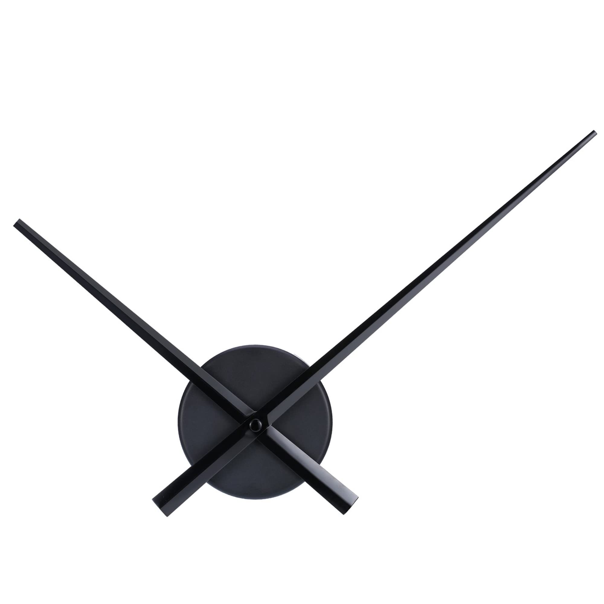 DIY 3D Clock Hands Kit - Black Quartz Clock Movement Mechanism for Wall Clocks | Perfect for Kitchen, Office & Home Art Decor | Easy to Install & Customize