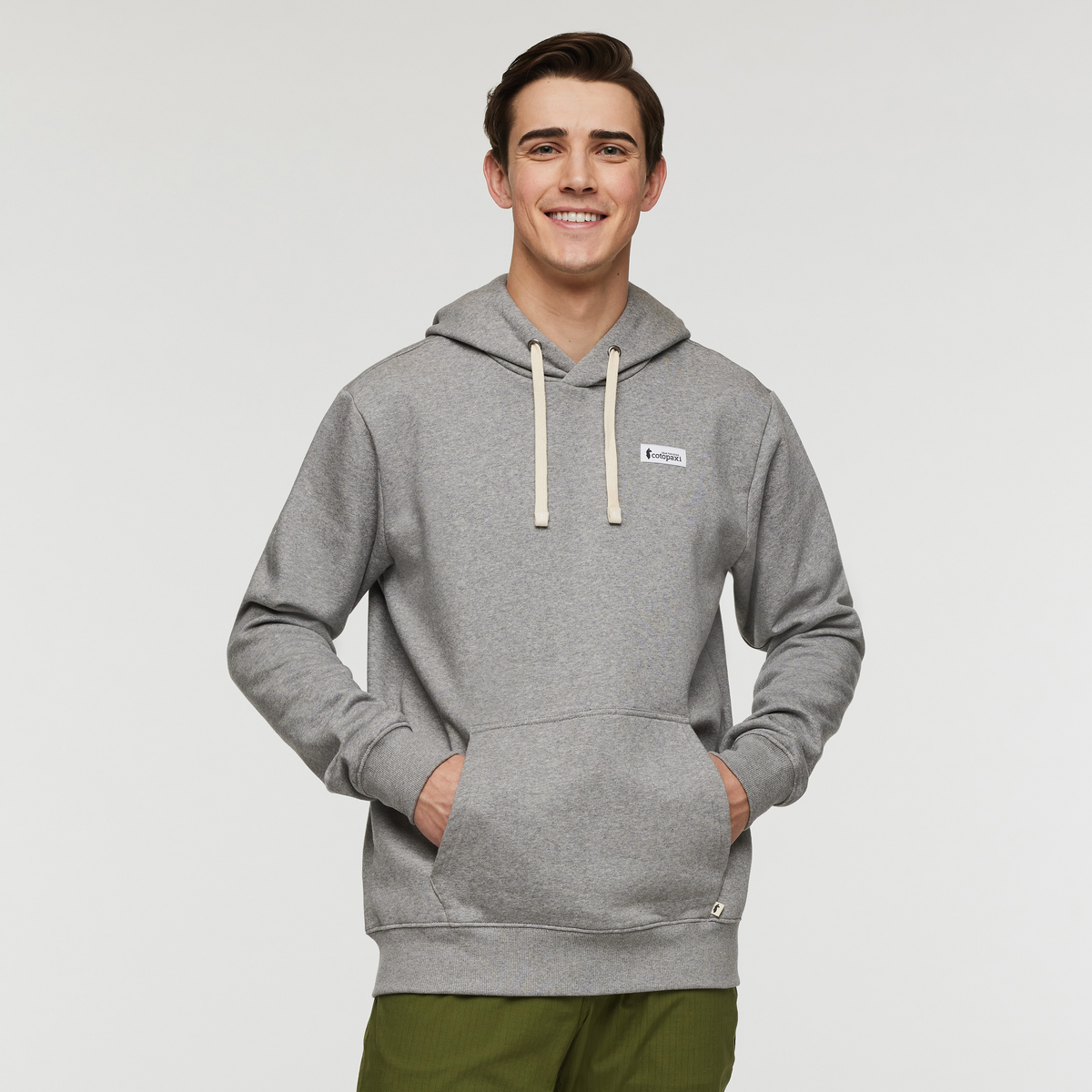 Cotopaxi Men's Llama Patch Pullover Hoodie - Soft Fleece Zip-Up Sweatshirt with Unique Llama Embroidery for Outdoor Adventures & Casual Wear