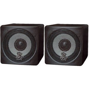 Pyle PCB3BK 2-Way 8 Ohm Bookshelf Speaker - High-Quality Component Speakers for Home Audio & Studio Use