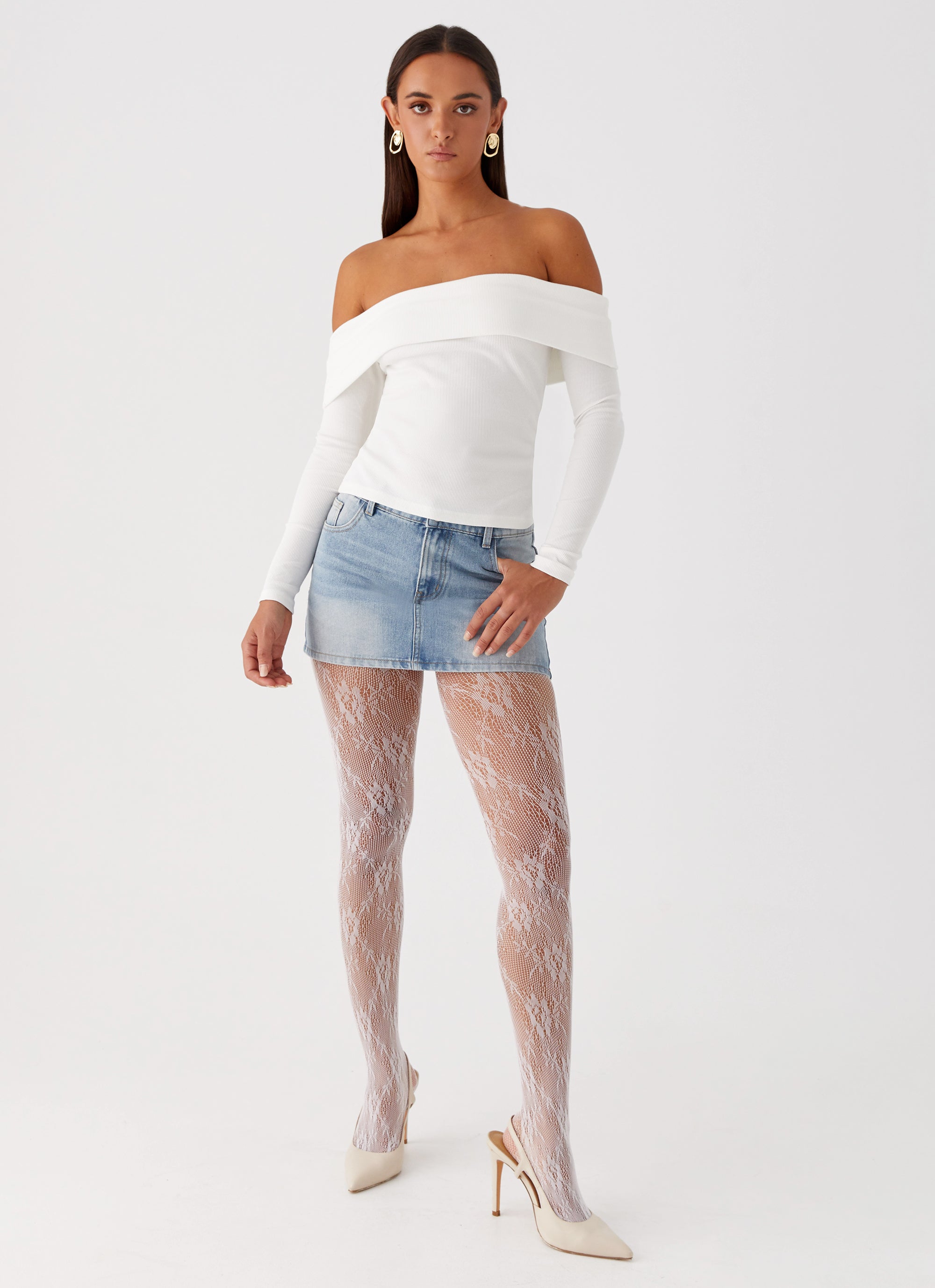 Honor Lace Stockings for Women - Elegant White Thigh High Stockings | Perfect for Weddings, Cosplay & Special Occasions