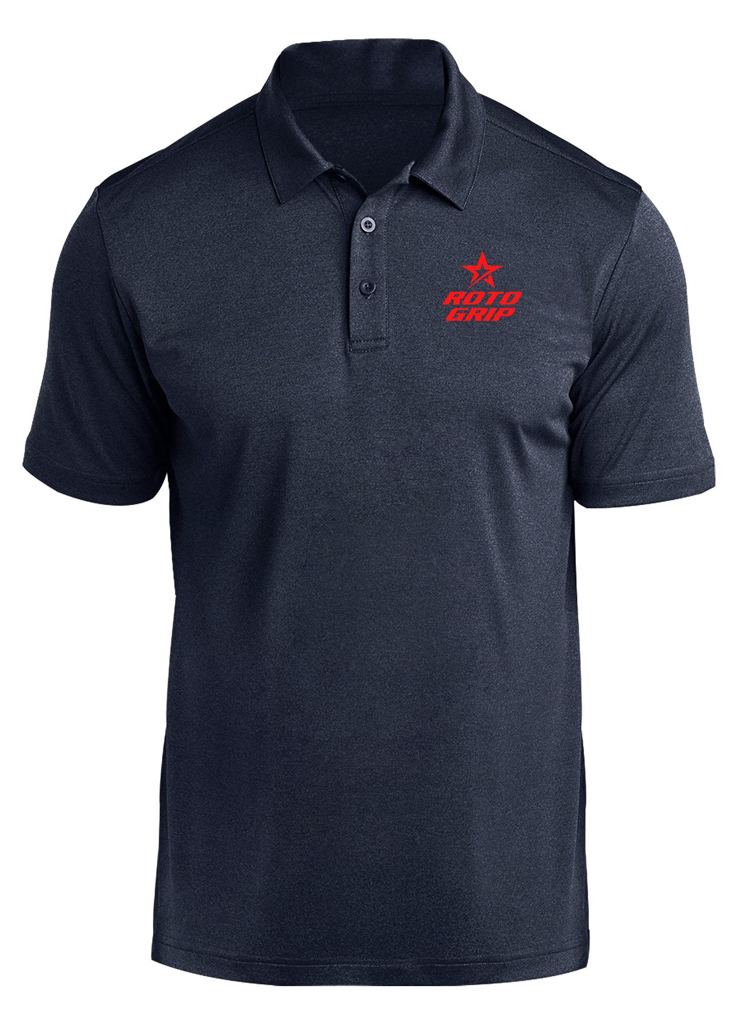 Roto Grip Prime Polo Navy - Premium Bowling Shirt for Men - Perfect for League Play, Tournaments & Casual Bowling Outings