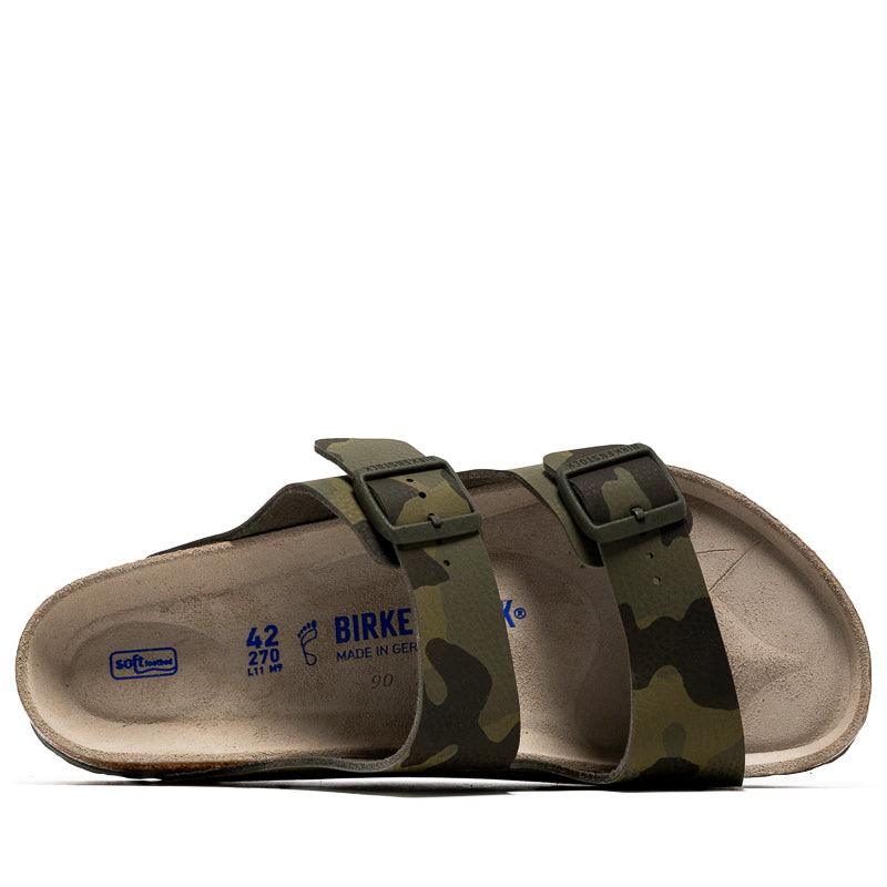 Birkenstock Arizona Sandals - Desert Soil/Camo Green - Comfortable & Stylish Unisex Footwear for Casual Wear & Outdoor Activities