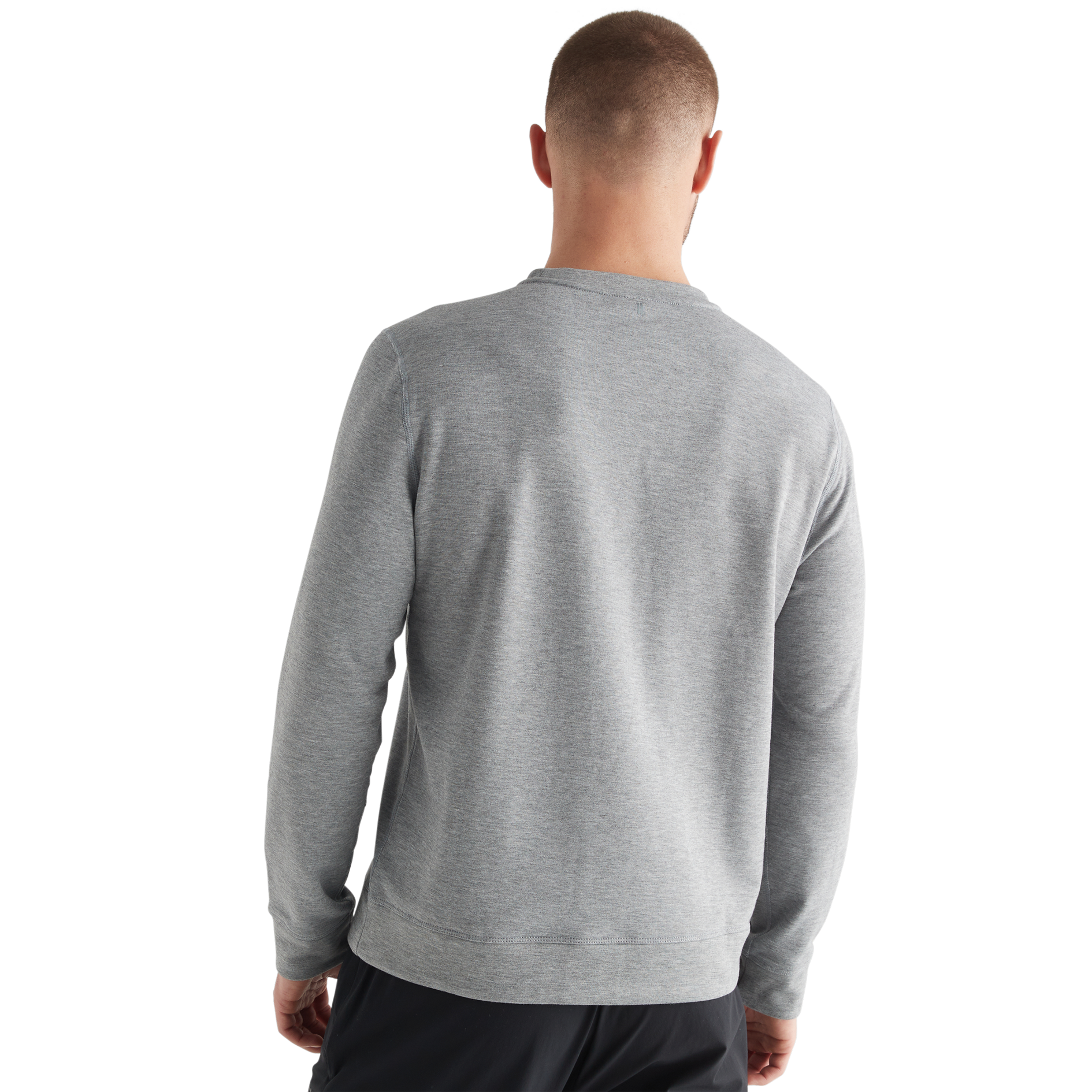 NOBULL Men's Crew Sweatshirt - Comfortable Cotton Pullover for Workouts & Casual Wear | Gym, Running & Everyday Use
