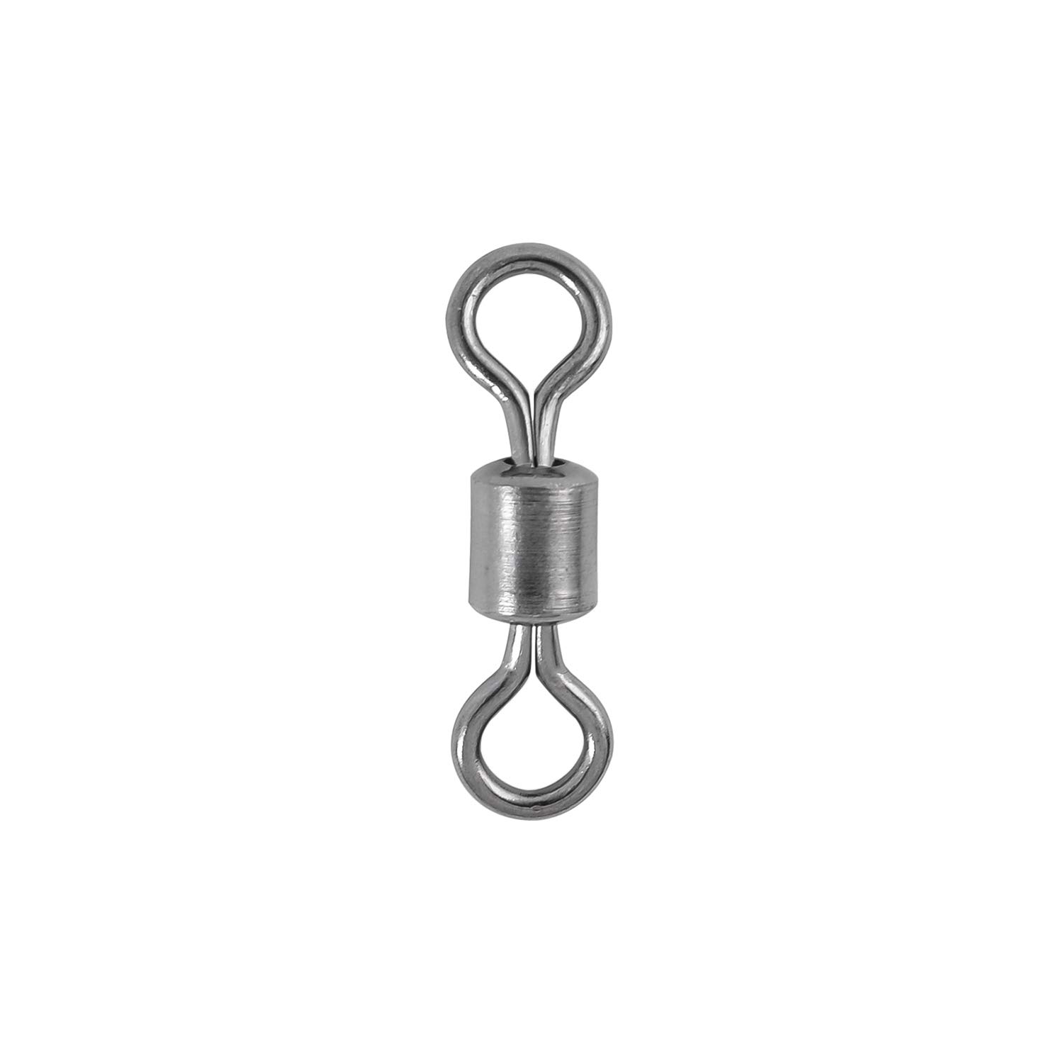 Premium Rolling Barrel Fishing Swivels - High Strength Corrosion Resistant Ball Bearing Swivel for Saltwater & Freshwater Fishing - Ideal for Trolling, Casting & Bottom Fishing