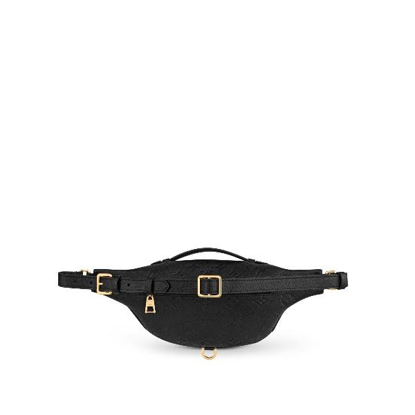 LV Monogram Empreinte Leather Bumbag Crossbody Bag in Noir Black - Perfect for Travel, Shopping & Everyday Use