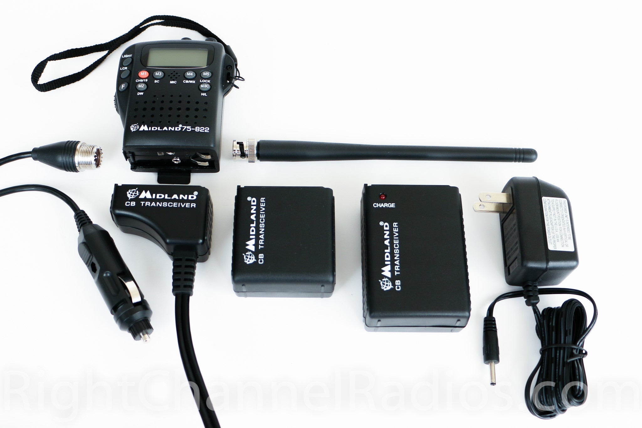 Midland 75-822 CB Radio for Cars & SUVs - 40-Channel Mobile Communication with Weather Alerts - Perfect for Road Trips, Off-Roading & Emergency Preparedness