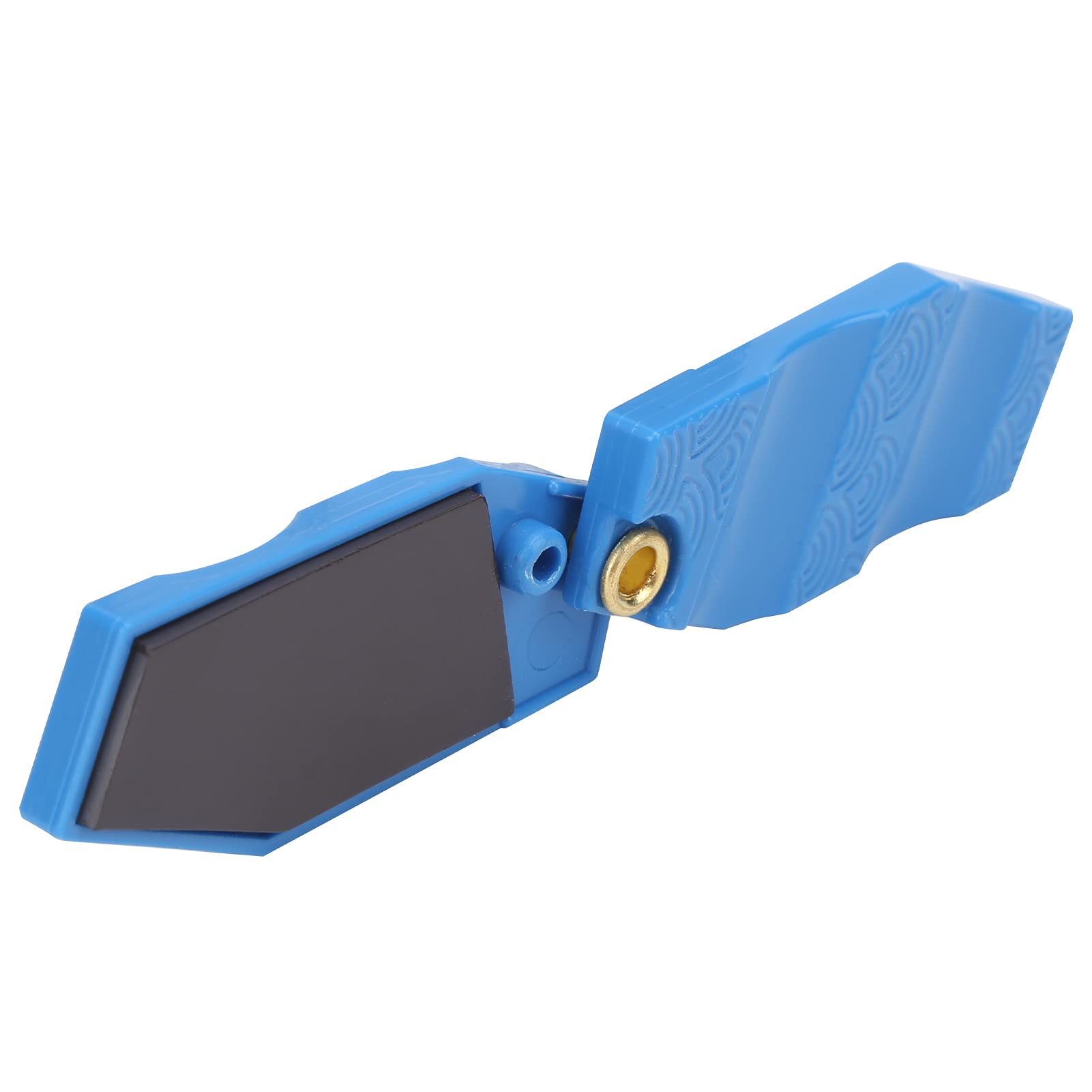 VGEBY 2-in-1 Fly Fishing Line Straightener and Cleaner - Durable Hard Plastic Leader Straightener Tool with Line Cleaning Function (Blue) - Perfect for Trout, Bass, and Salmon Fishing Accessories