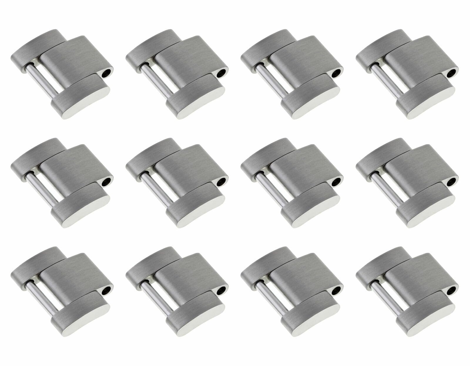 Ewatchparts 12 Solid Link Stainless Steel Watch Band Compatible with Rolex Oyster Datejust & GMT I/II - Matte Finish Replacement Bracelet for Men's Luxury Watches | Perfect for Daily Wear, Business & Formal Occasions