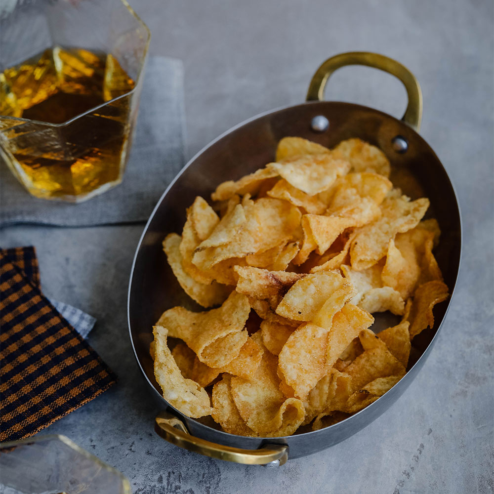 Small Non-Stick Serving Pan for Appetizers & Snacks - Perfect for Parties, Restaurants & Home Entertaining