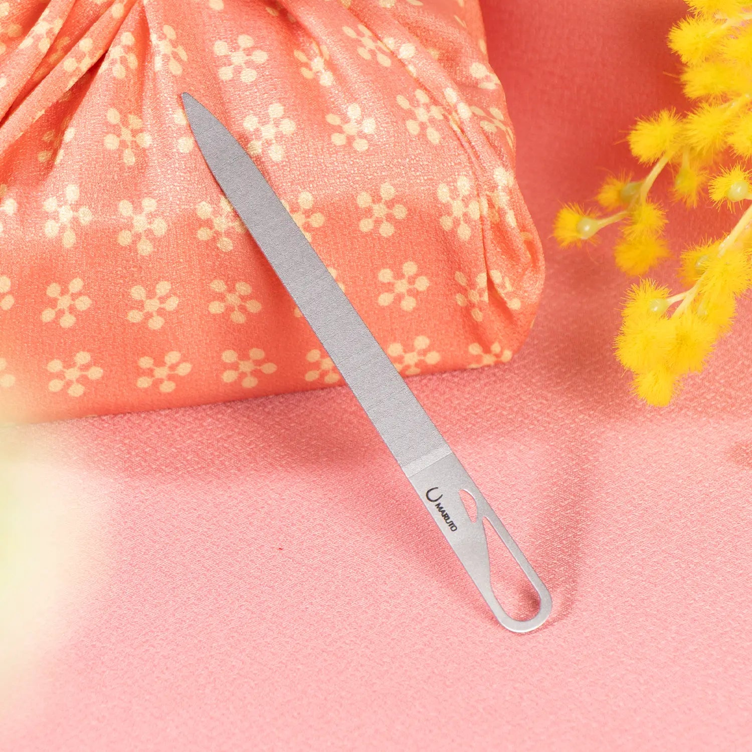 Premium Maruto Stainless Steel Nail File - Professional Manicure & Pedicure Tool for Strong, Smooth Nails - Perfect for Home, Salon, Travel & Gifts
