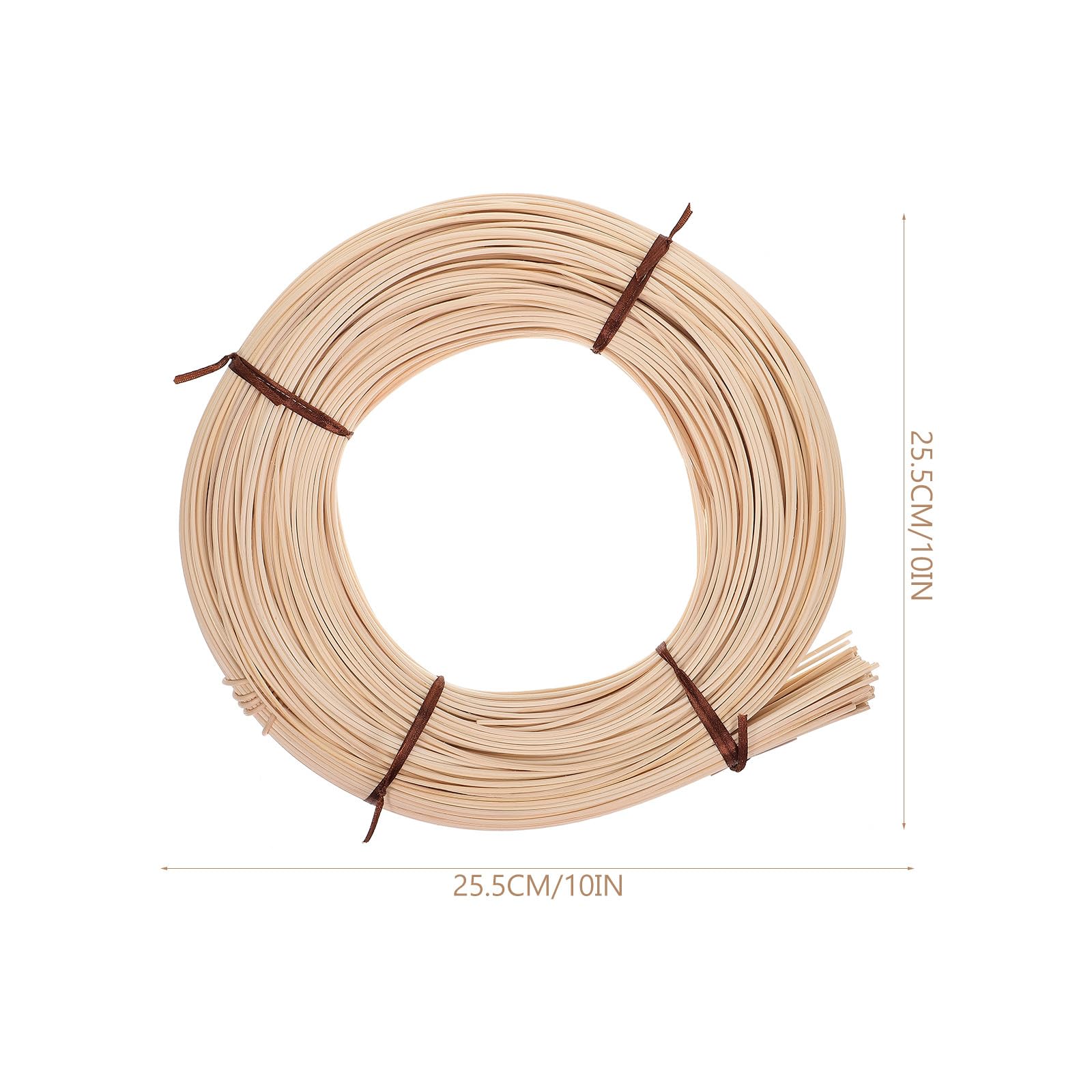 VILLCASE 1 Roll Natural Rattan Caning Material - Premium Cane Webbing Roll for Chair Repair & DIY Basket Making - Durable Wicker Weaving Supplies for Patio Furniture, Garden Decor & Home Crafts - Perfect for DIY Projects, Furniture Restoration & Handmade Decor