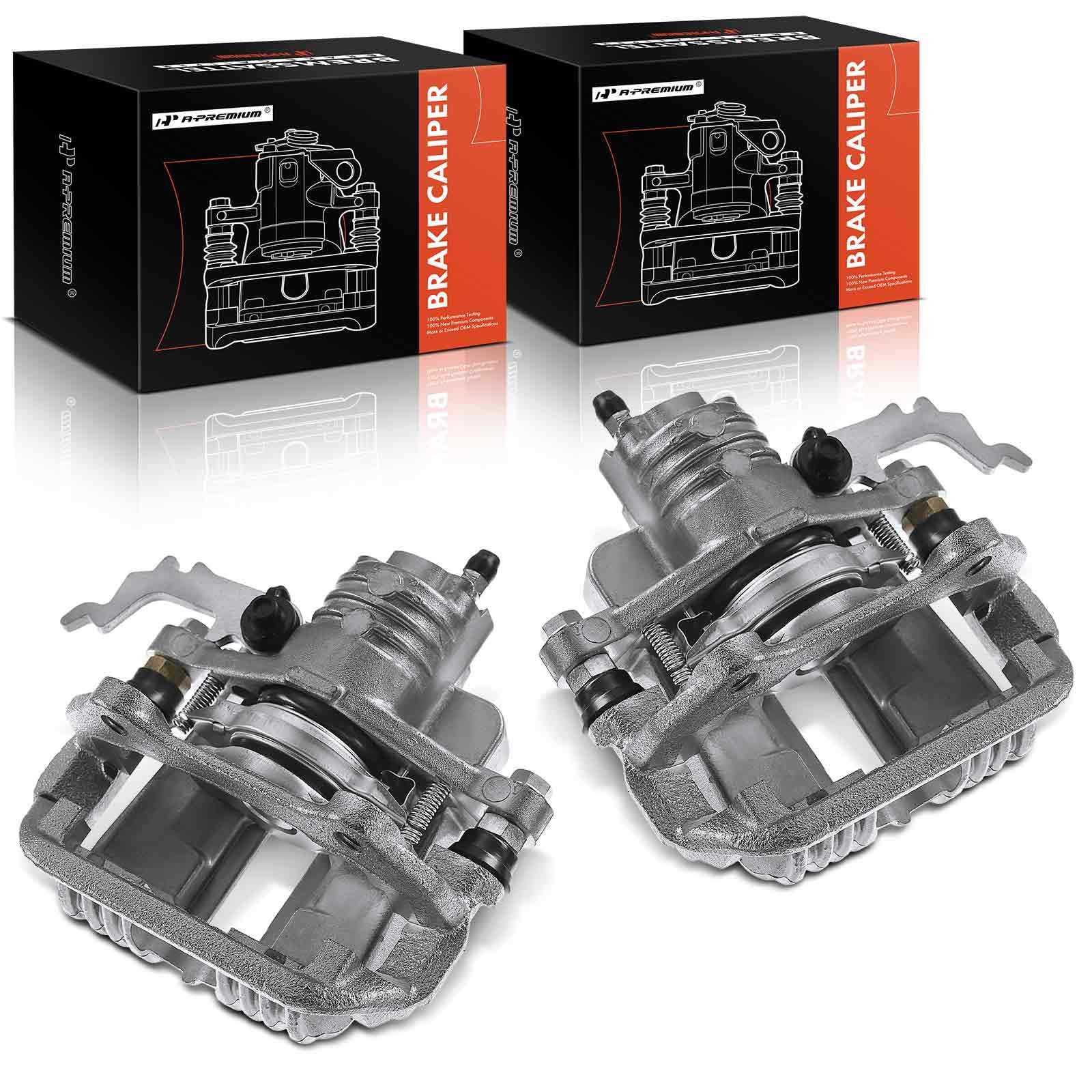 Premium Disc Brake Caliper Assembly with Bracket for 1993-1997 Chevrolet Camaro & Pontiac Firebird - Rear Driver & Passenger Side Replacement - Perfect for Performance Upgrades & Classic Car Restoration